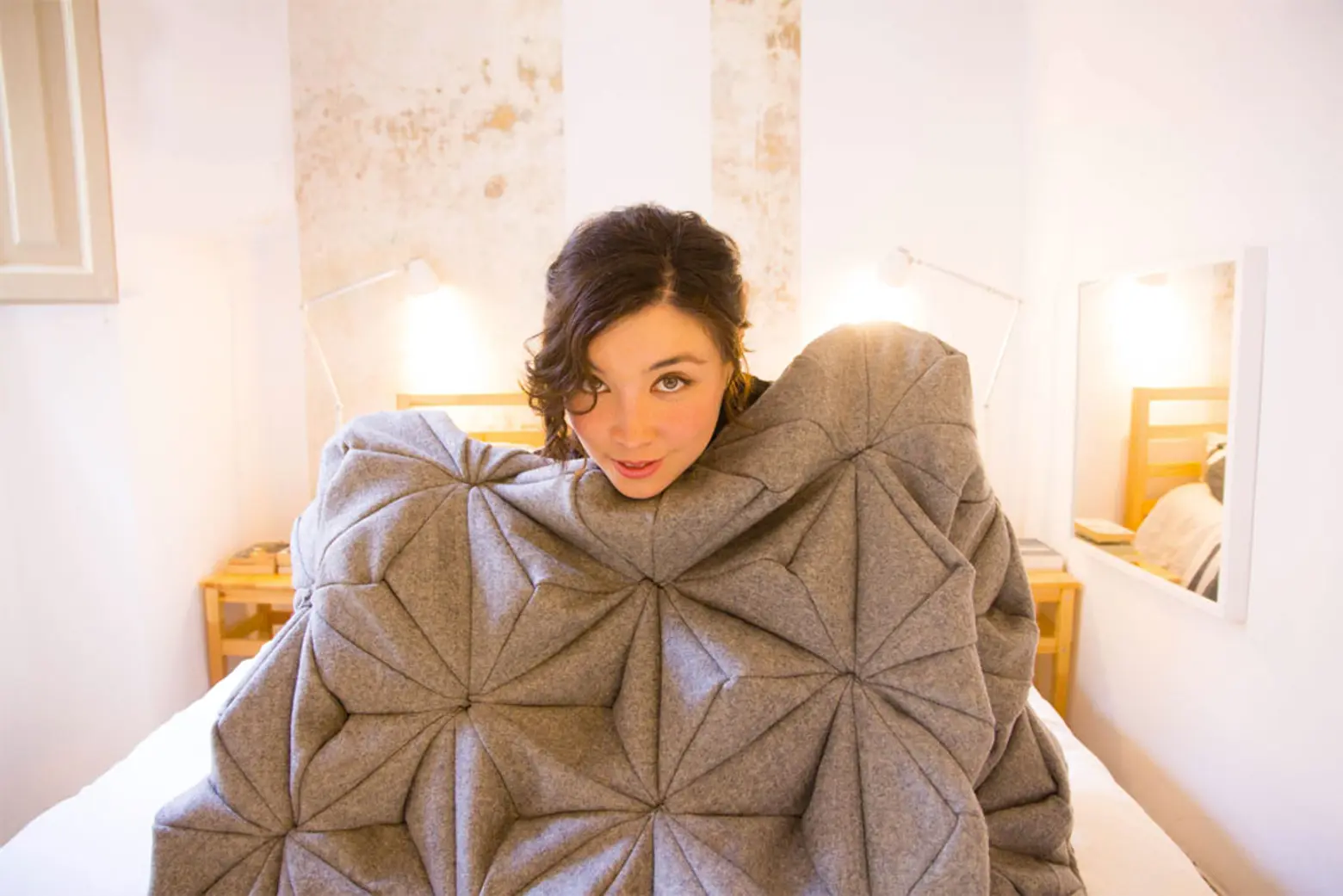 Bianca Cheng Costanzo, Cashmere Wool Blanket, BLOOM Blanket