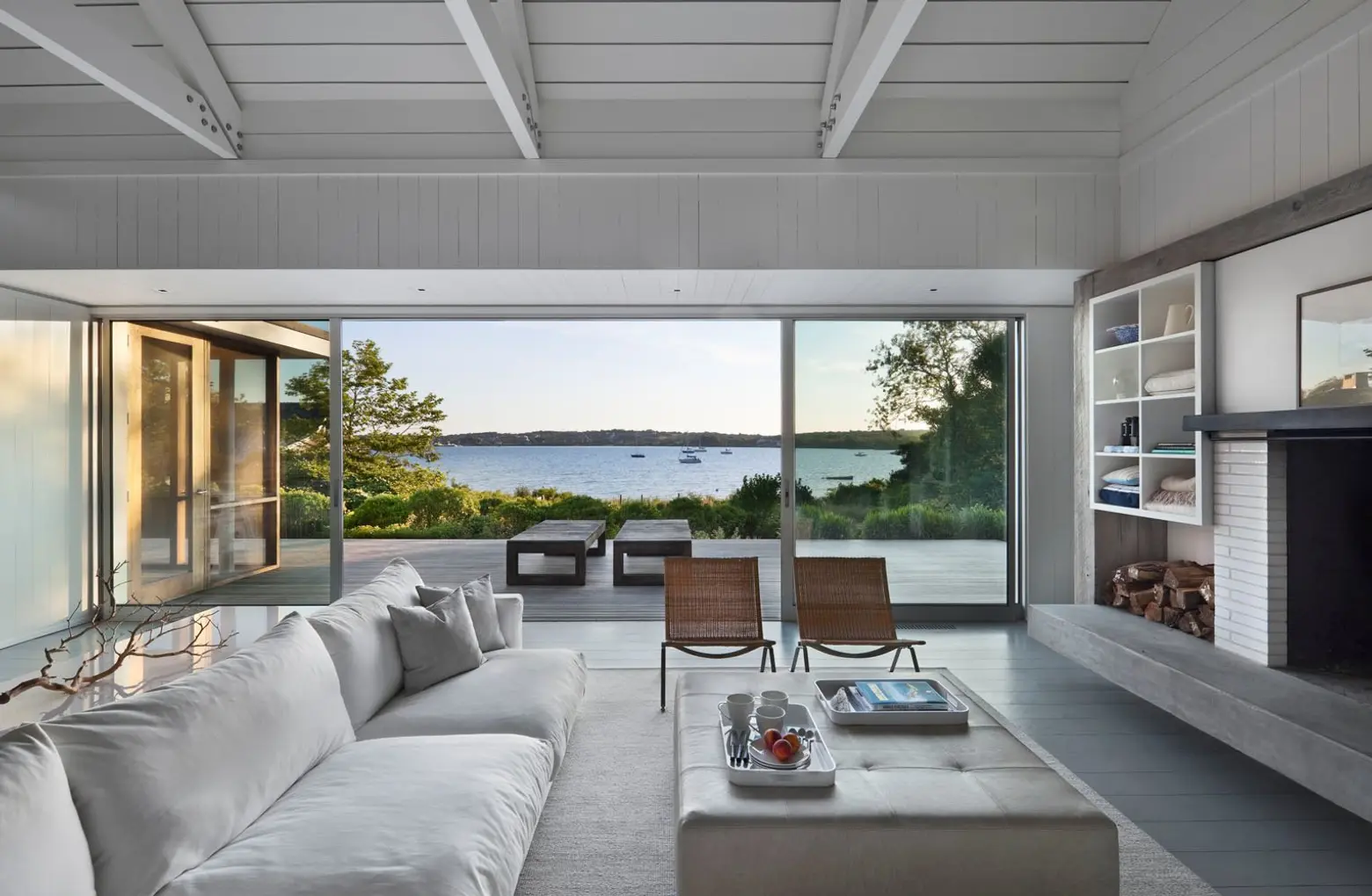 Montauk Lake House designer by Robert Young Architecture & Interiors
