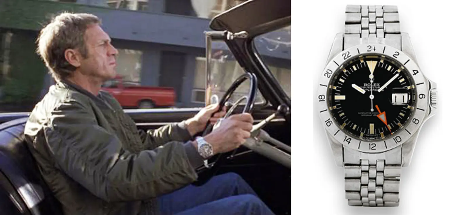 Rolex Explorer II Reference 1655 Steve McQueen, steve mcqueen watch