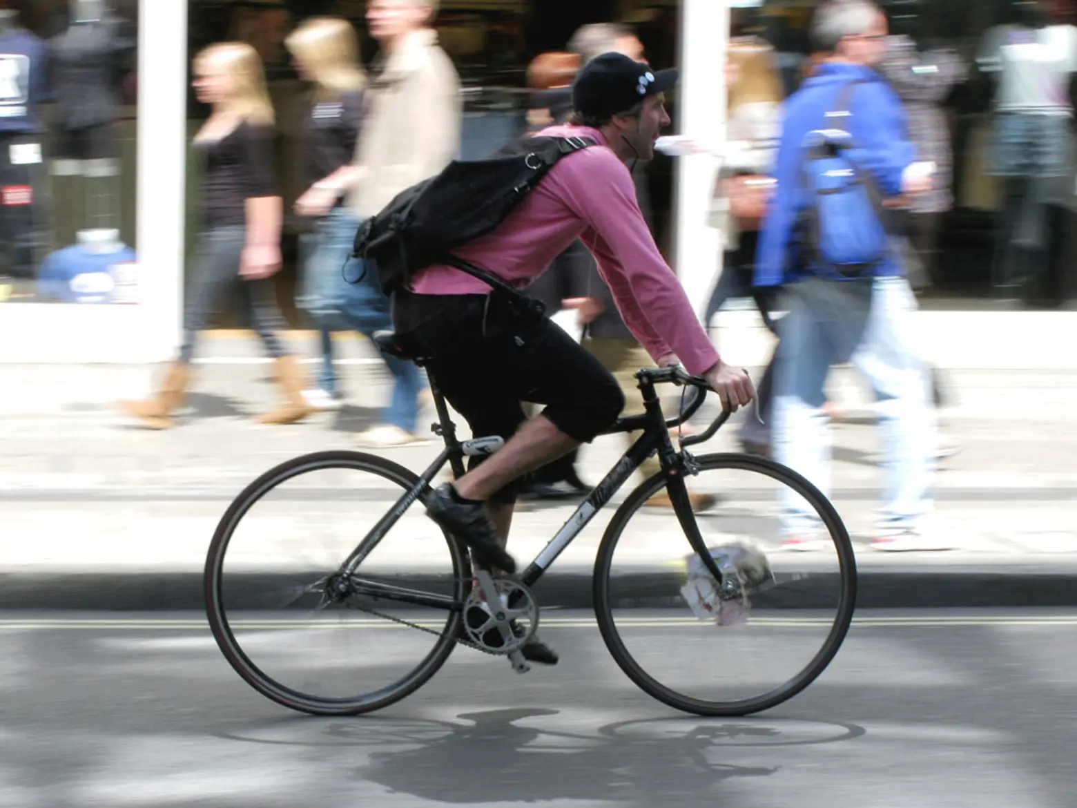 nyc cyclist, nyc bike courier