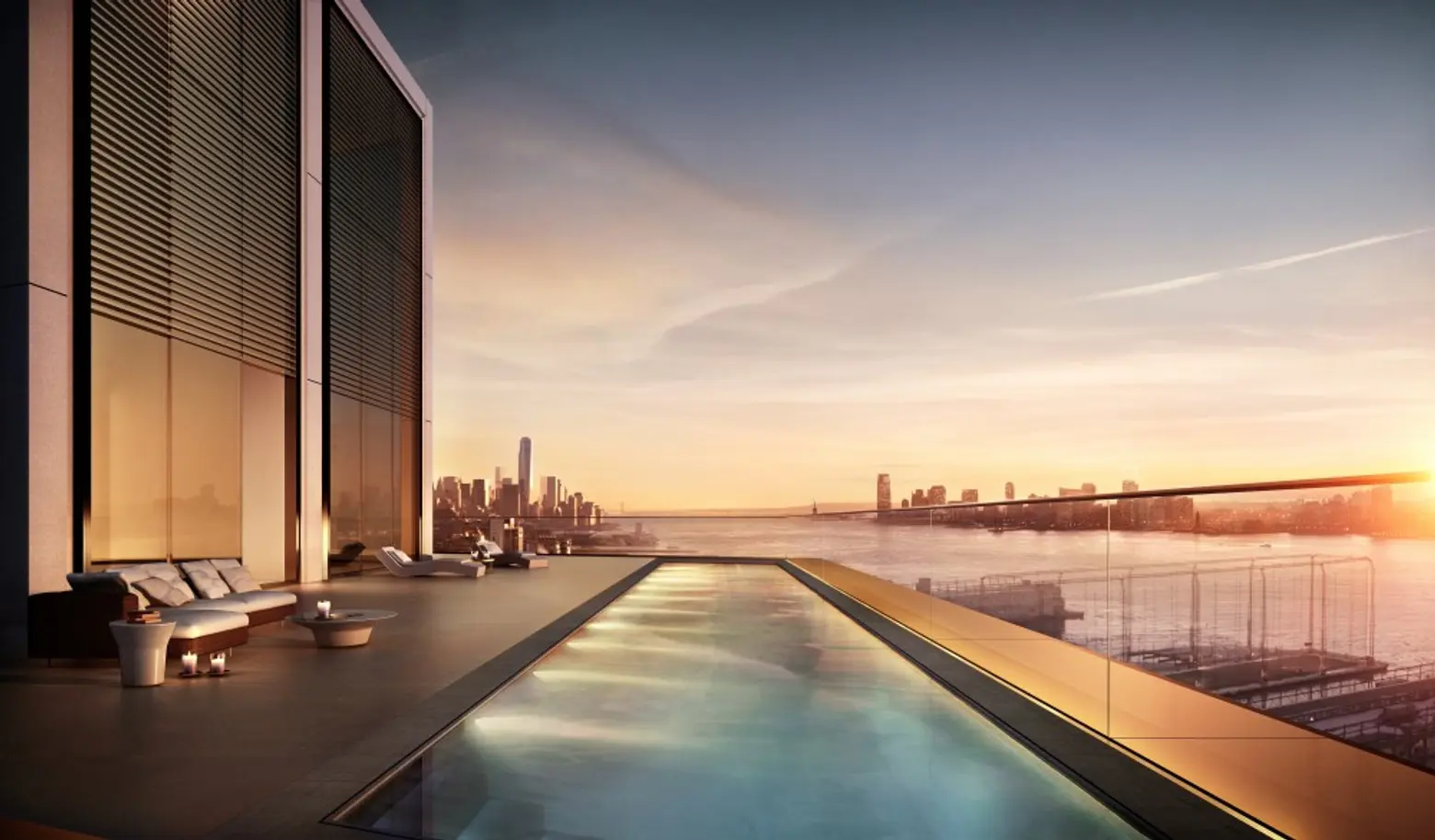 551w21 penthouse pool, 551w21, 551w21 penthouse, norman foster nyc