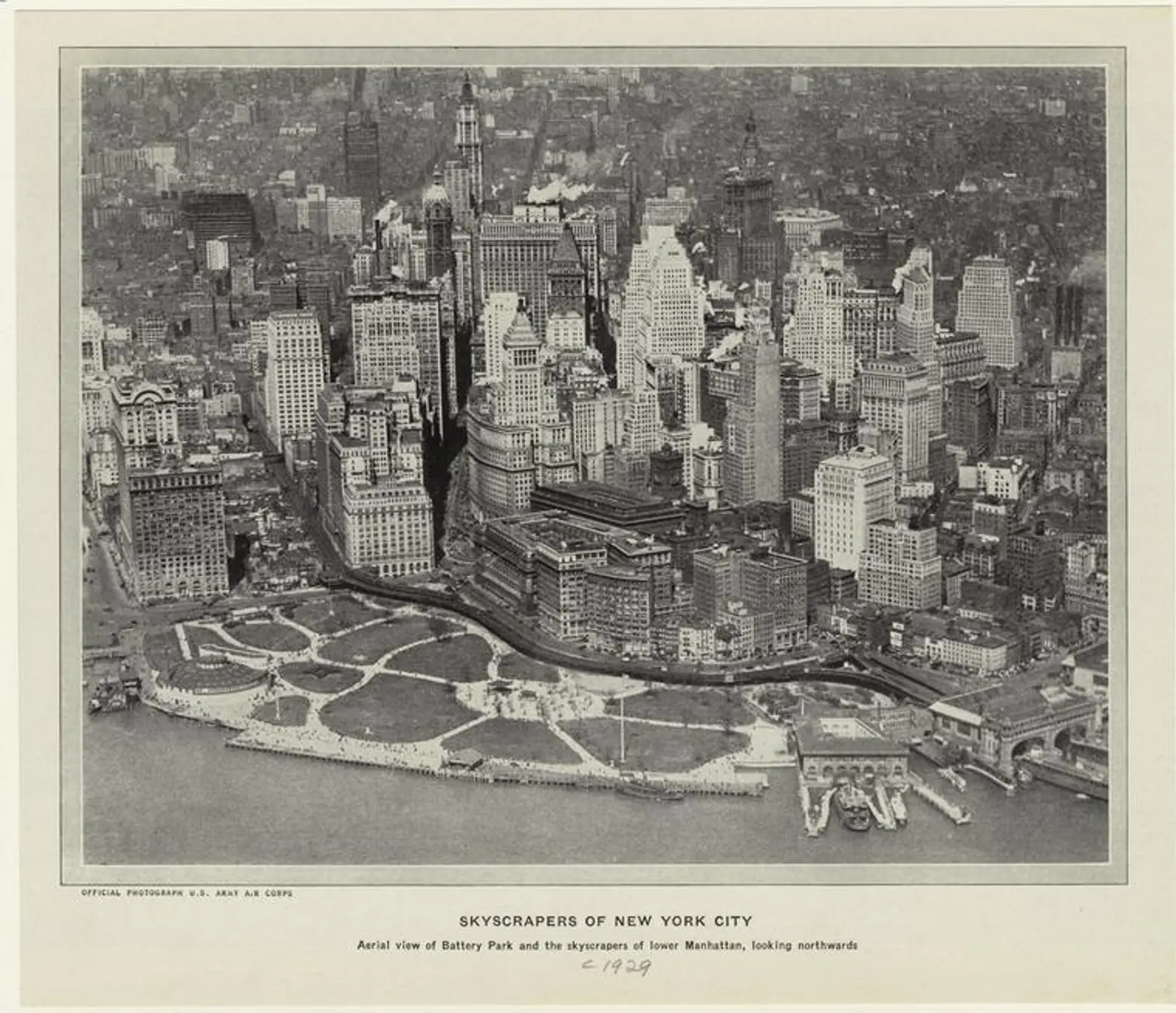 A view of Lower Manhattan from 1910.