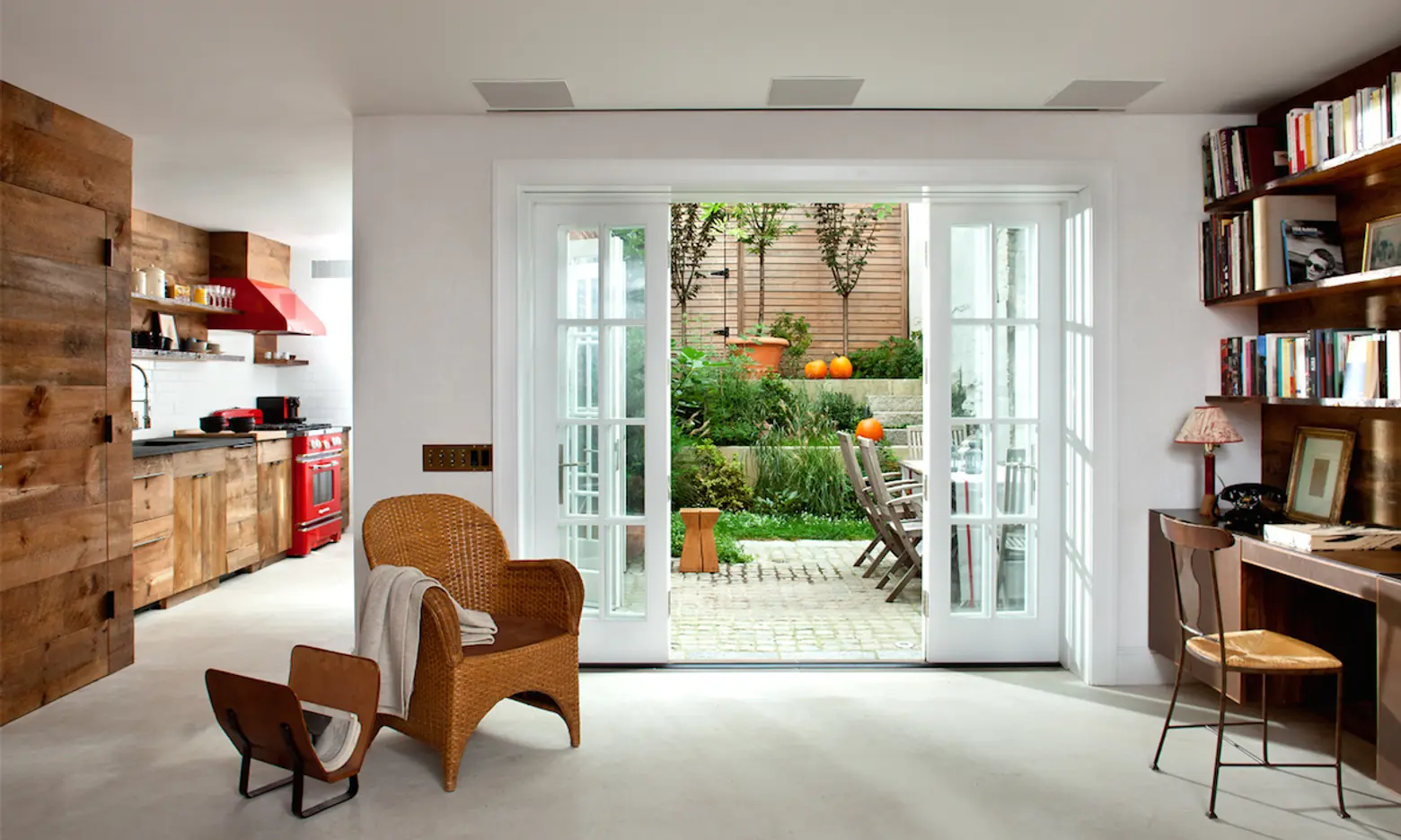 HS2 Architecture, West Village townhouse remodel, Greenhouse Dining Room