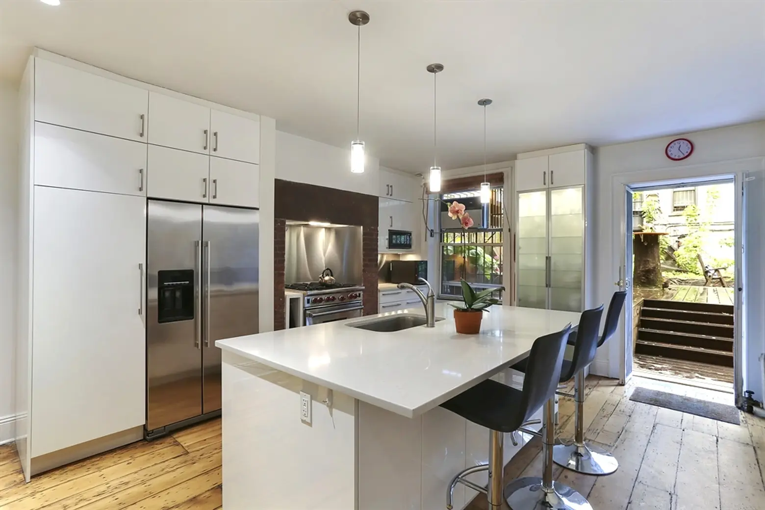 217 2nd Ave, Peter Marino kitchen, East Village condo with gardens