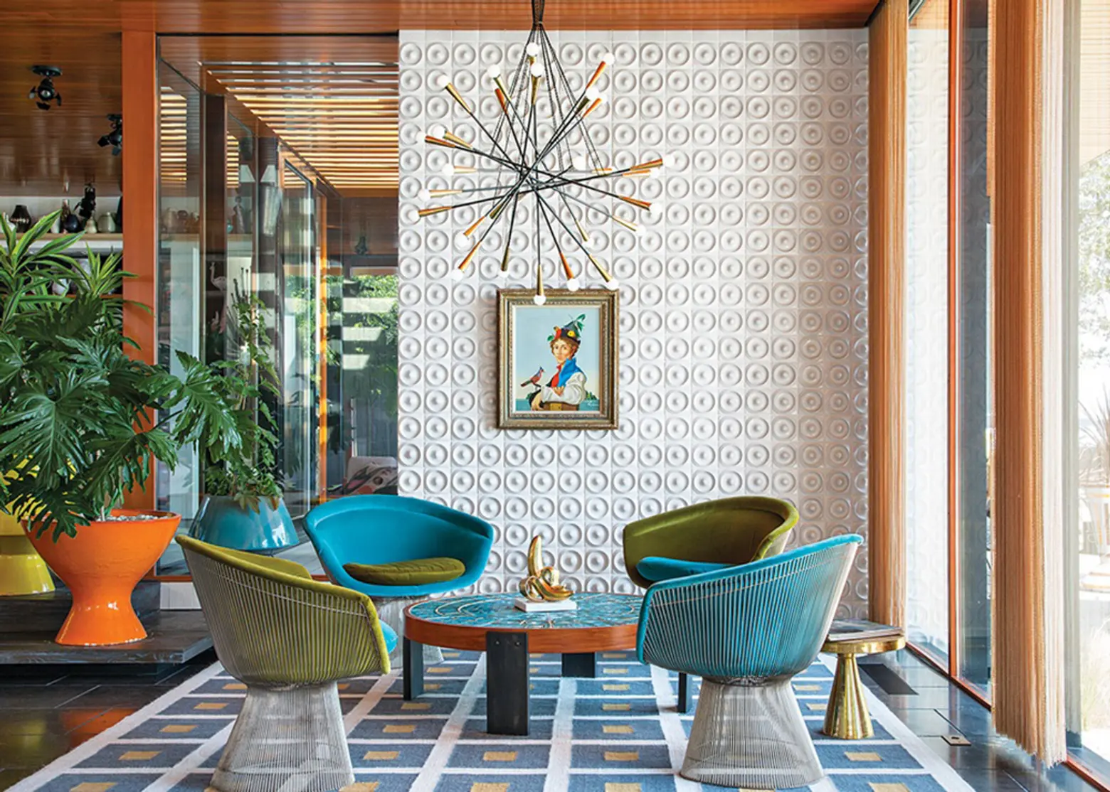 Designer Jonathan Adler's Manhattan apartment is an explosion of colour and  fun