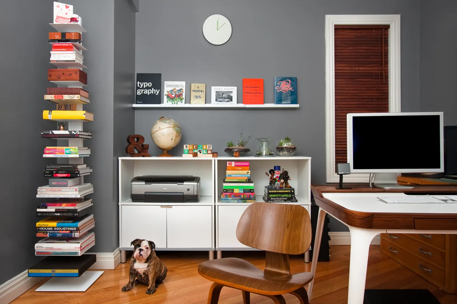 A NYC Designer's home office.