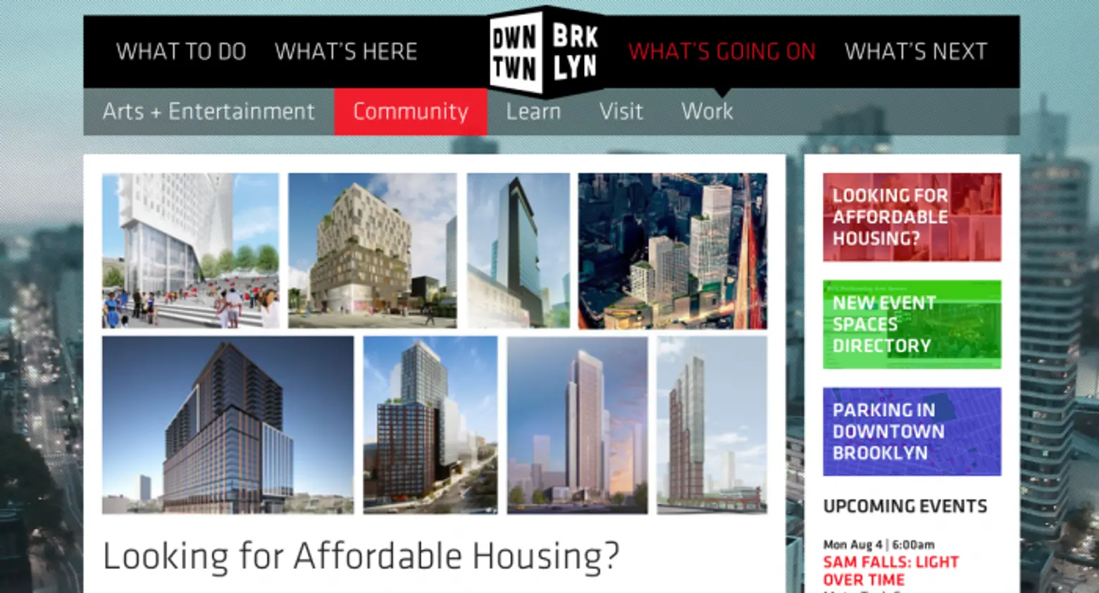 looking for affordable housing, downtown brooklyn