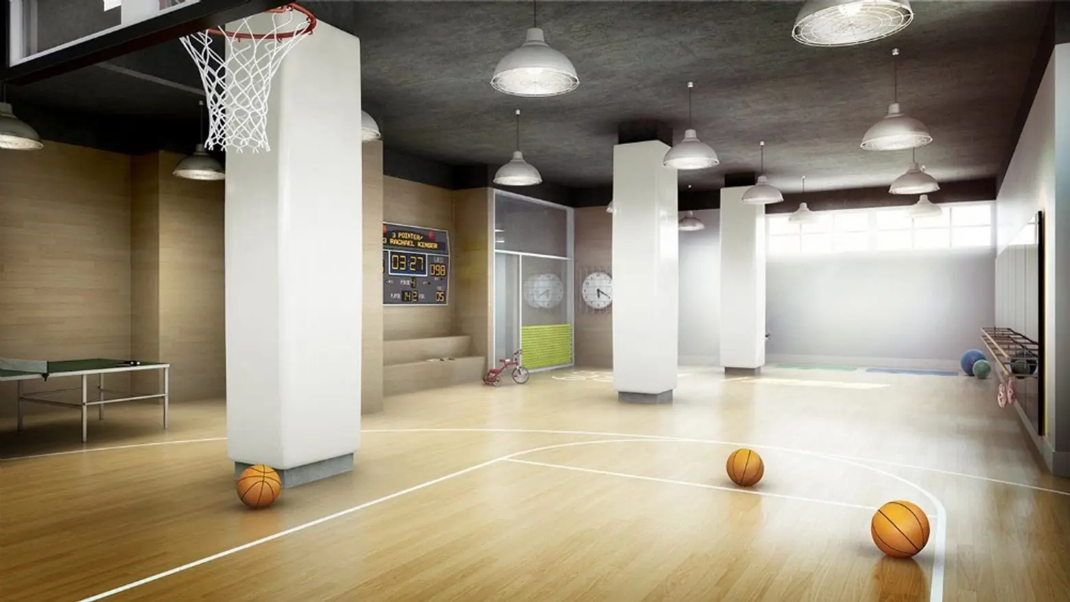 200 East 79th Street, Basketball court