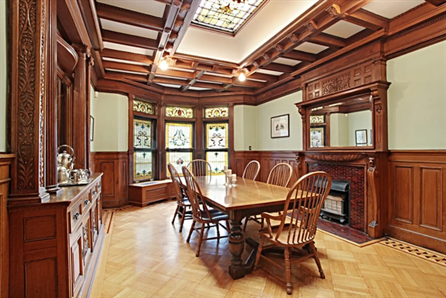 312 Garfield Place, Prospect Park , brownstone mansion, Victorian townhouse