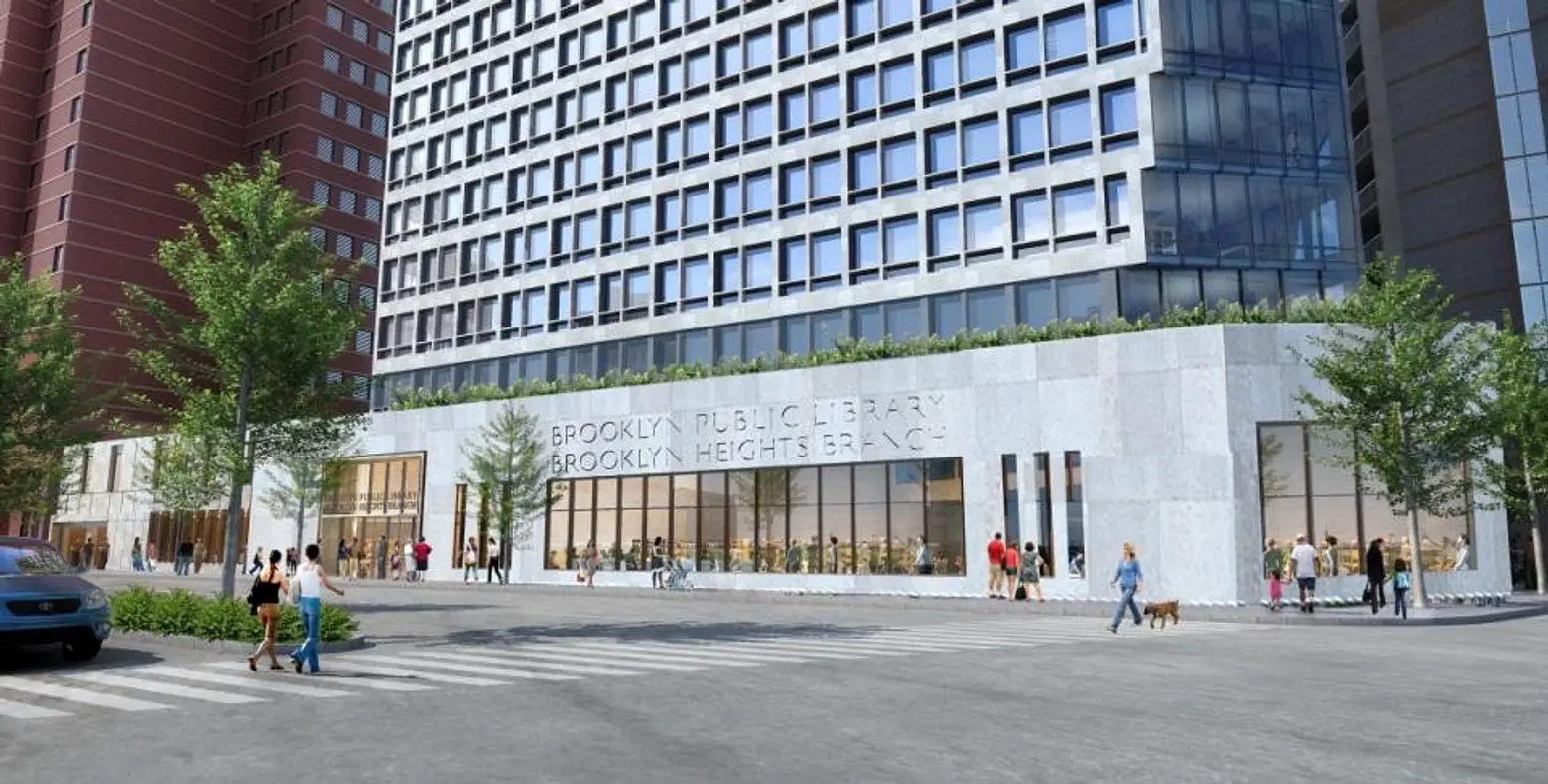 Brooklyn Public Library, Brooklyn Heights library, Hudson Companies, Marvel Architects 