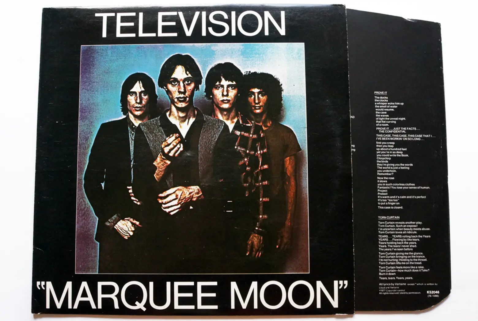 television marquee moon album cover