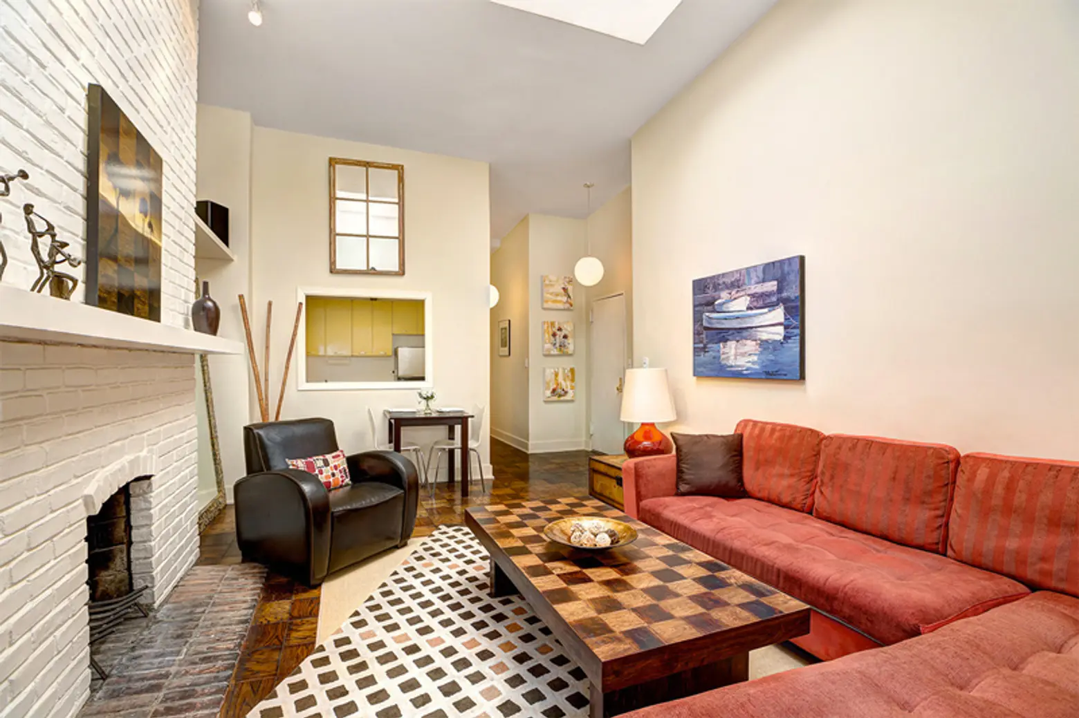 206 East 18th Street #6, Gramercy Park, apartment with skylight, pied-a-terre