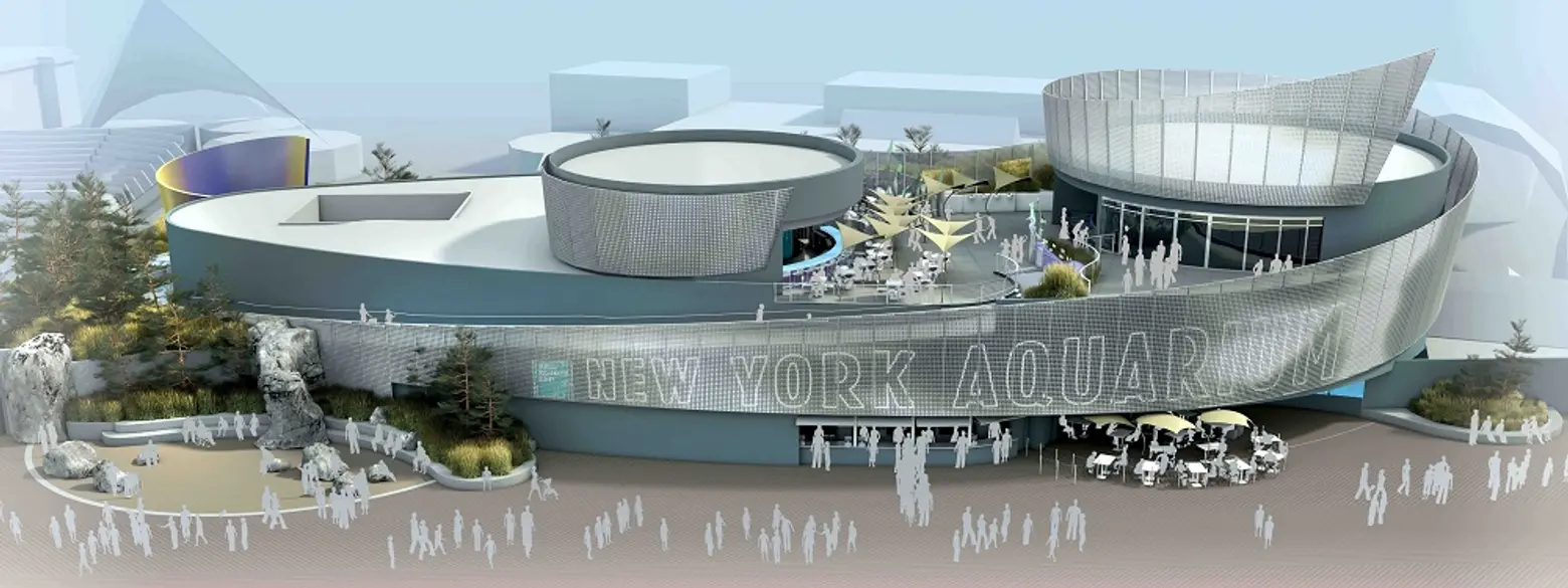 New York Aquarium, Coney Island, Wildlife Conservation Society, Sue Chin AIA