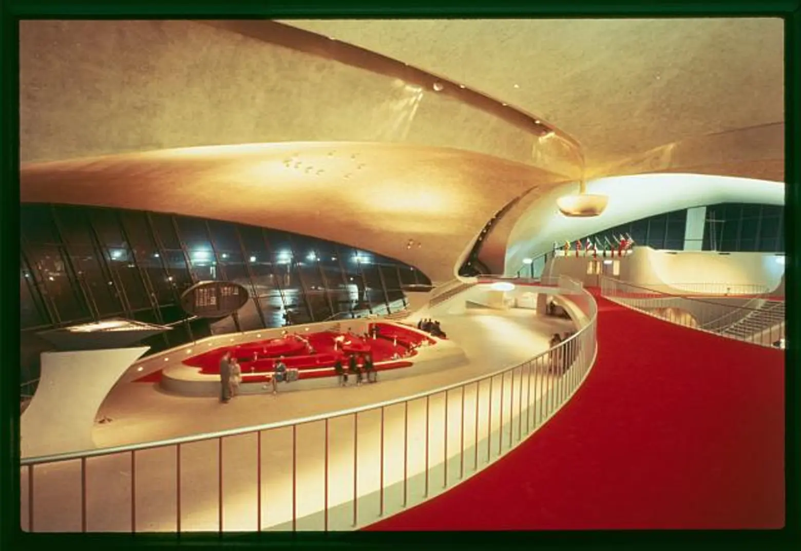 Trans World Airlines Terminal, JFK Airport,  Model;  photo courtesy of Library of Congress, Prints & Photographs Division, Balthazar Korab Archive at the Library of Congress