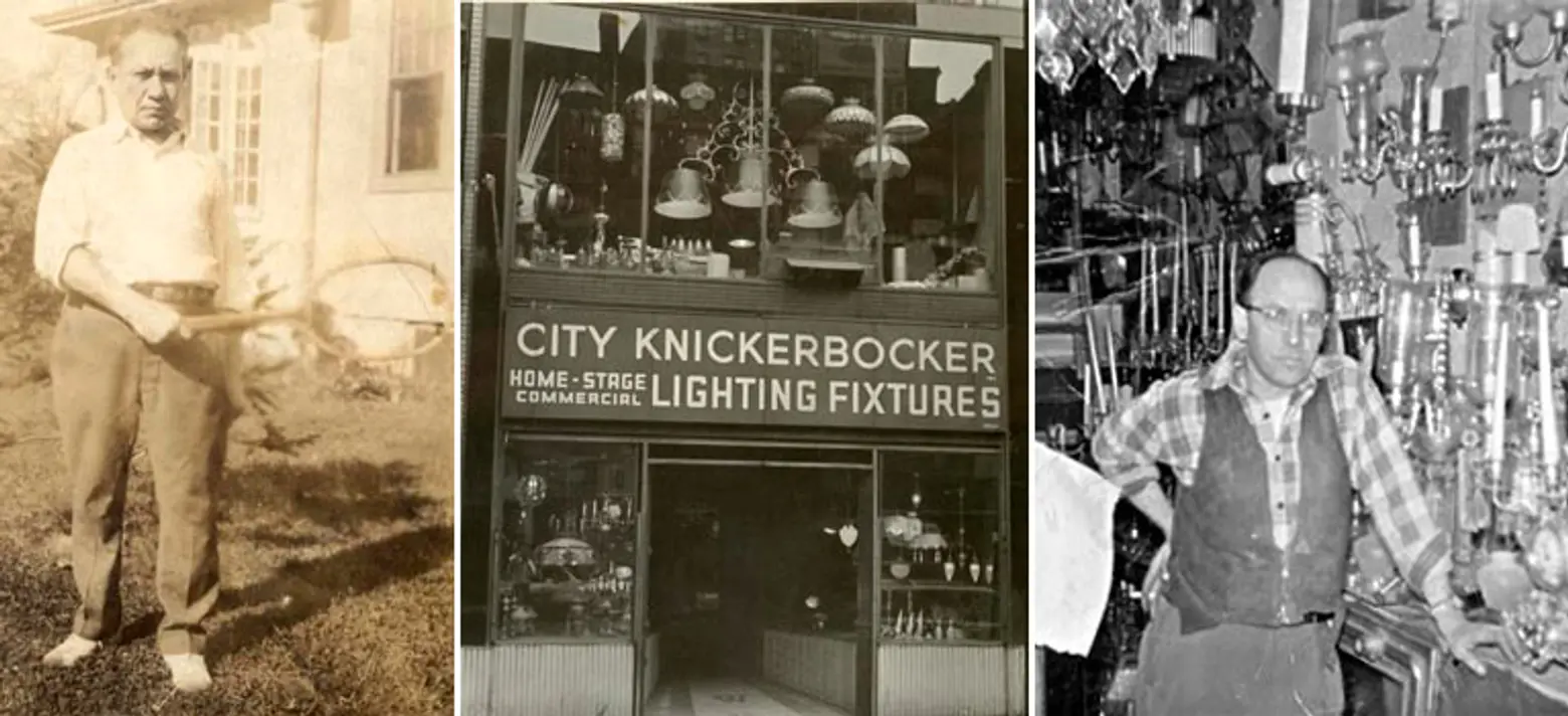 city knickerbocker lighting fixtures