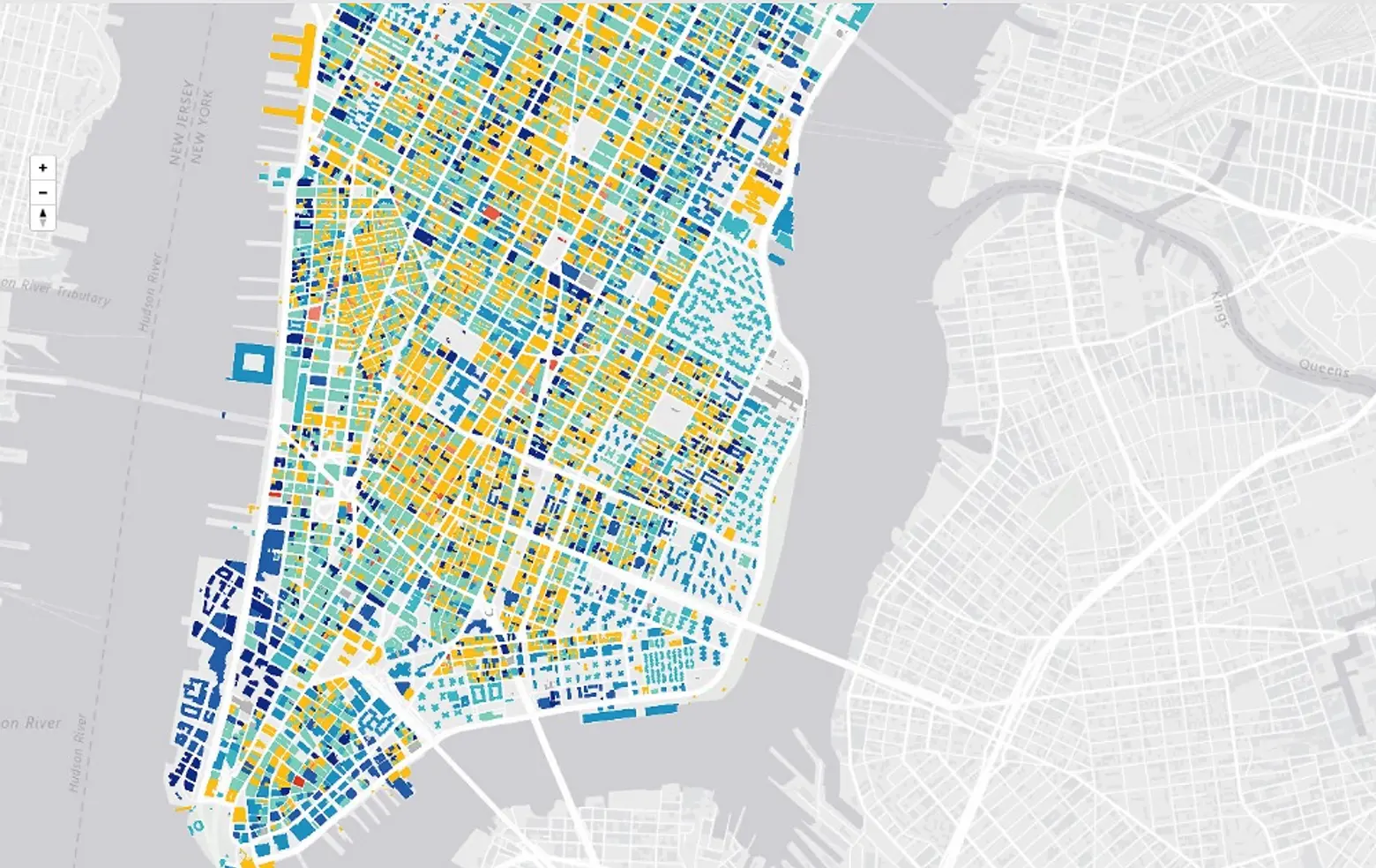 Urban Layers, Morphocode, NYC mapping tool