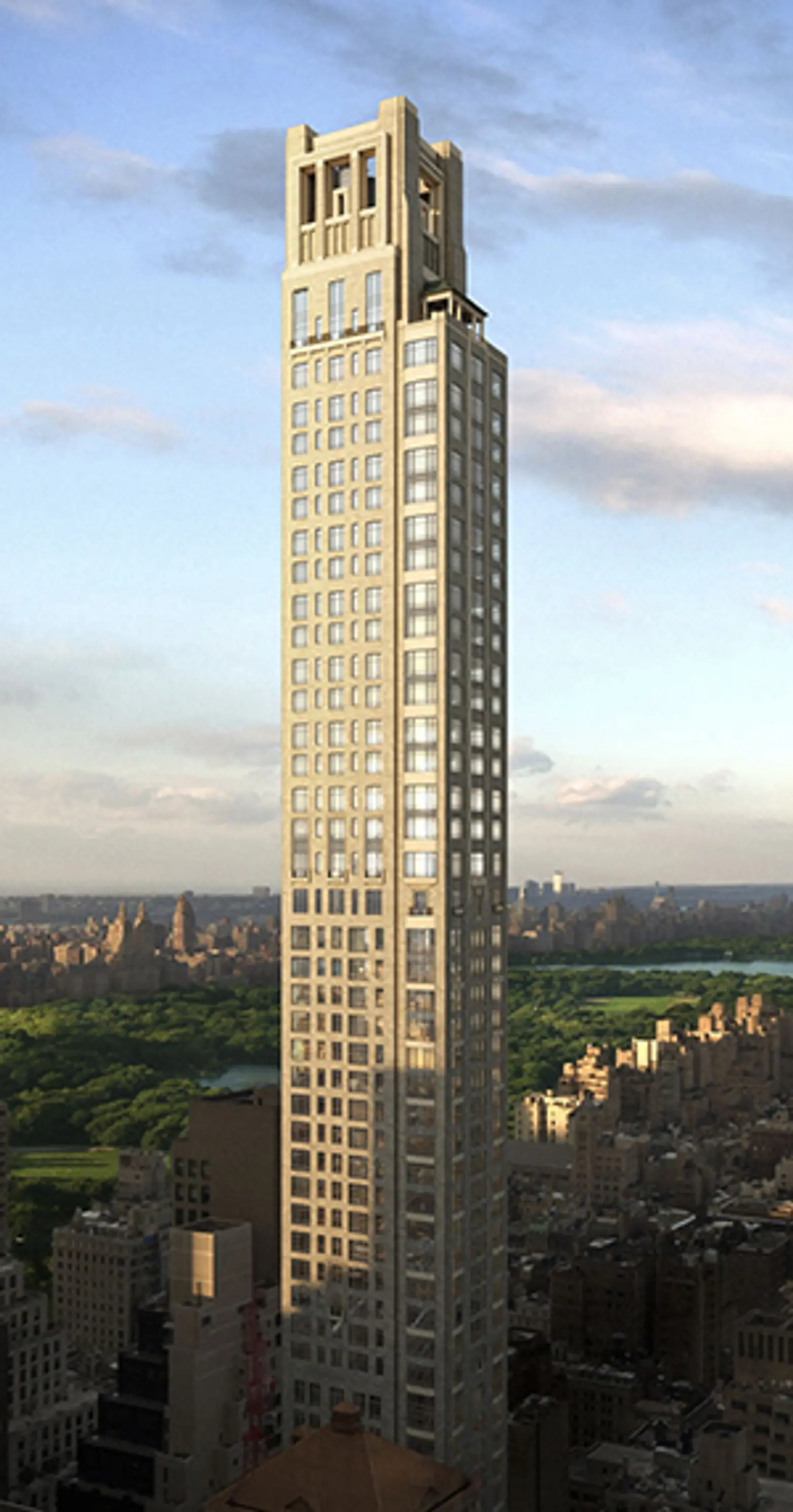 45 East 60, UES, Central Park, Manhattan, skyline, most expensive, $130, penthouse, Zeckendorf, RAMSA