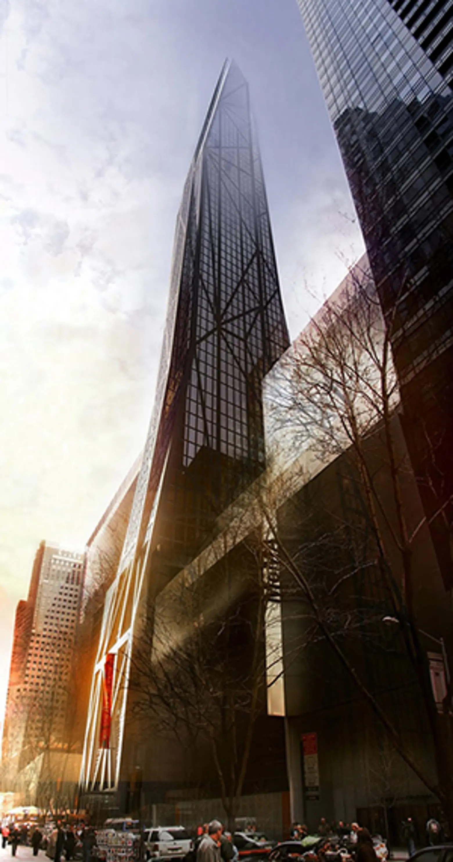 Moma Tower, Jean Nouvel, Torre Verre, Museum of Modern Art, supertall, skyscraper, Manhattan, Central Park