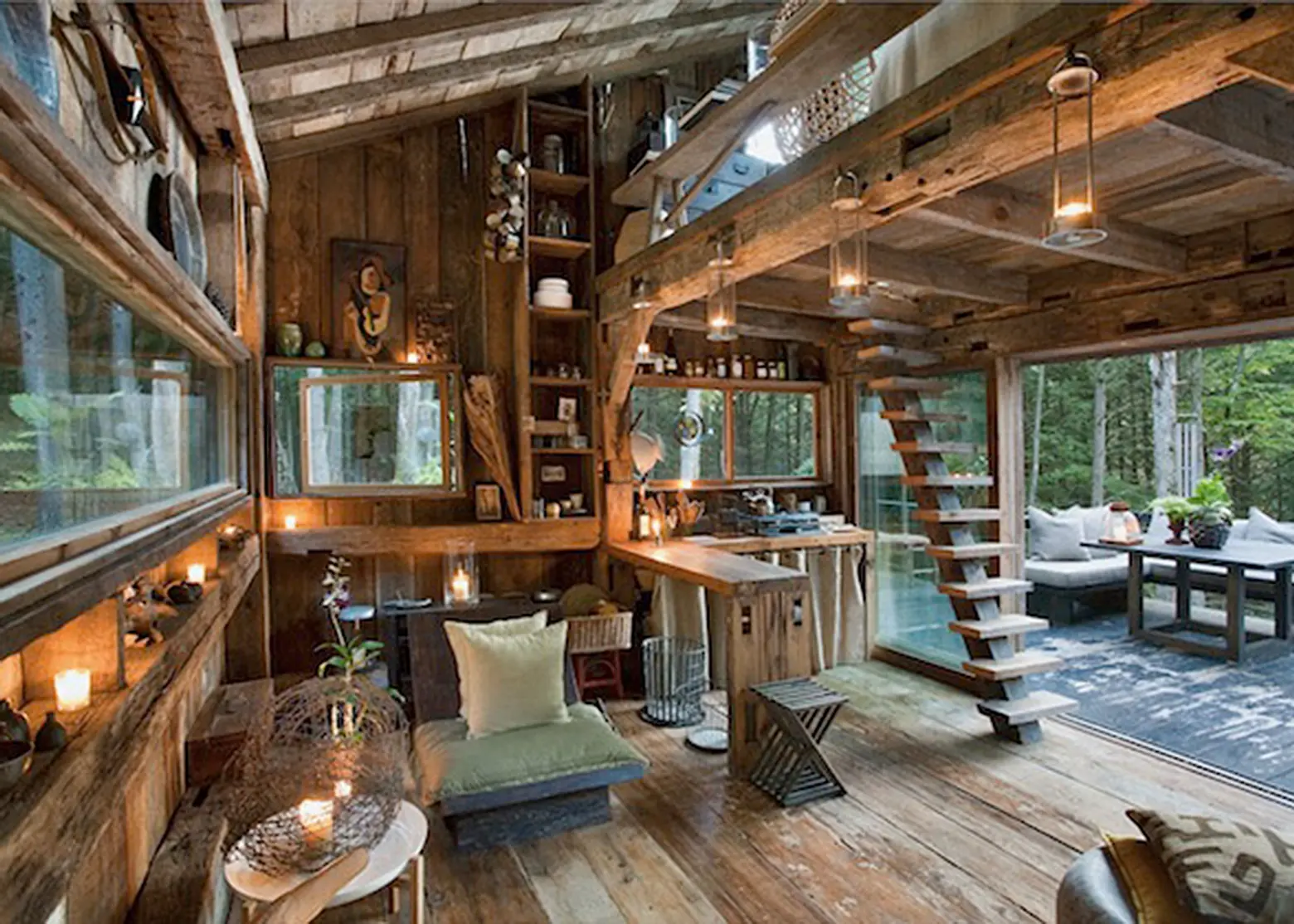 Scott Newkirk, rough wood cabin, woodland retreat, Yulan, New York, small cabin, off-grid, 14x14 Feet, 14 sq ft