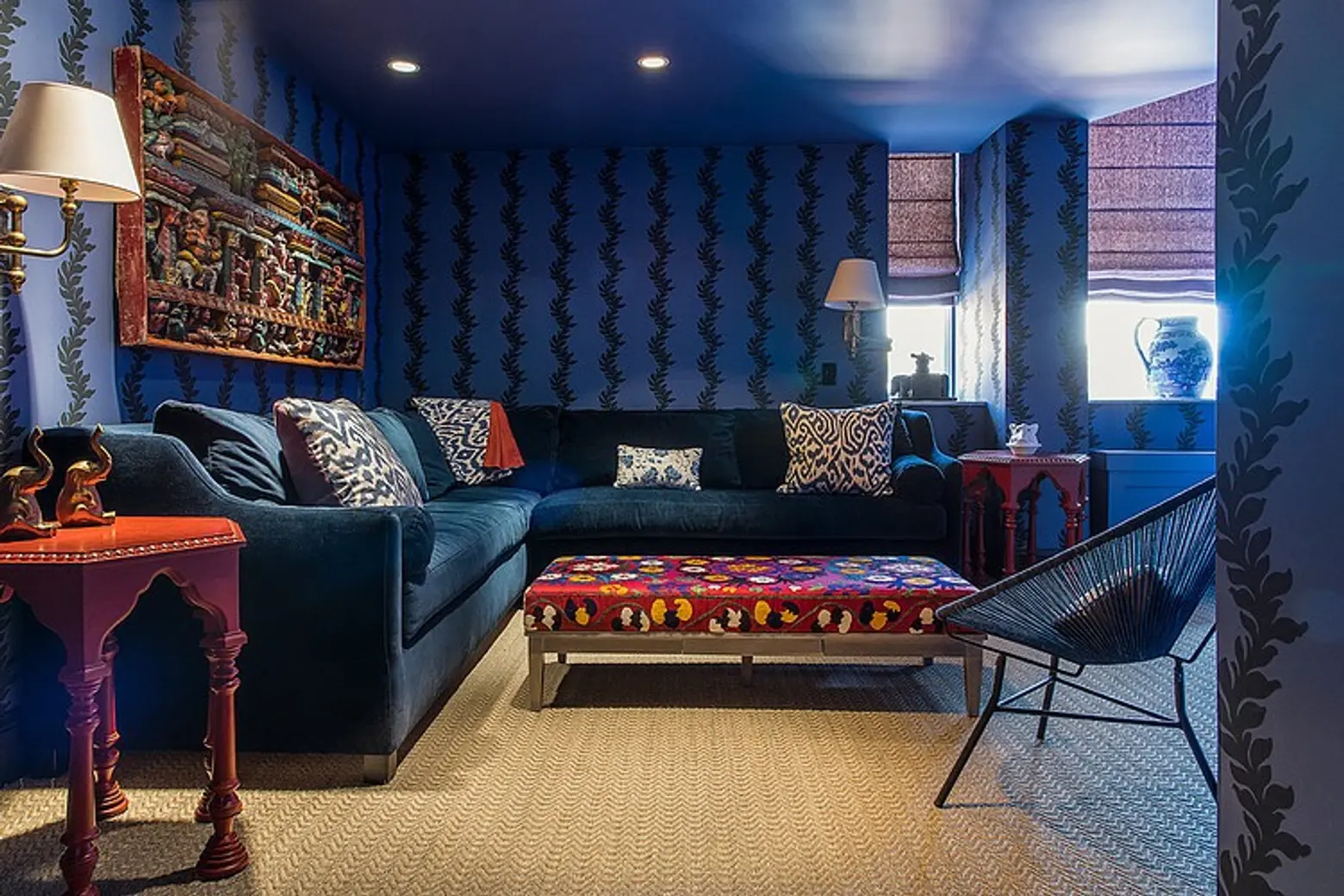 James Dixon Architect, Carolina George, Bond Street, bold colors and quirky accents