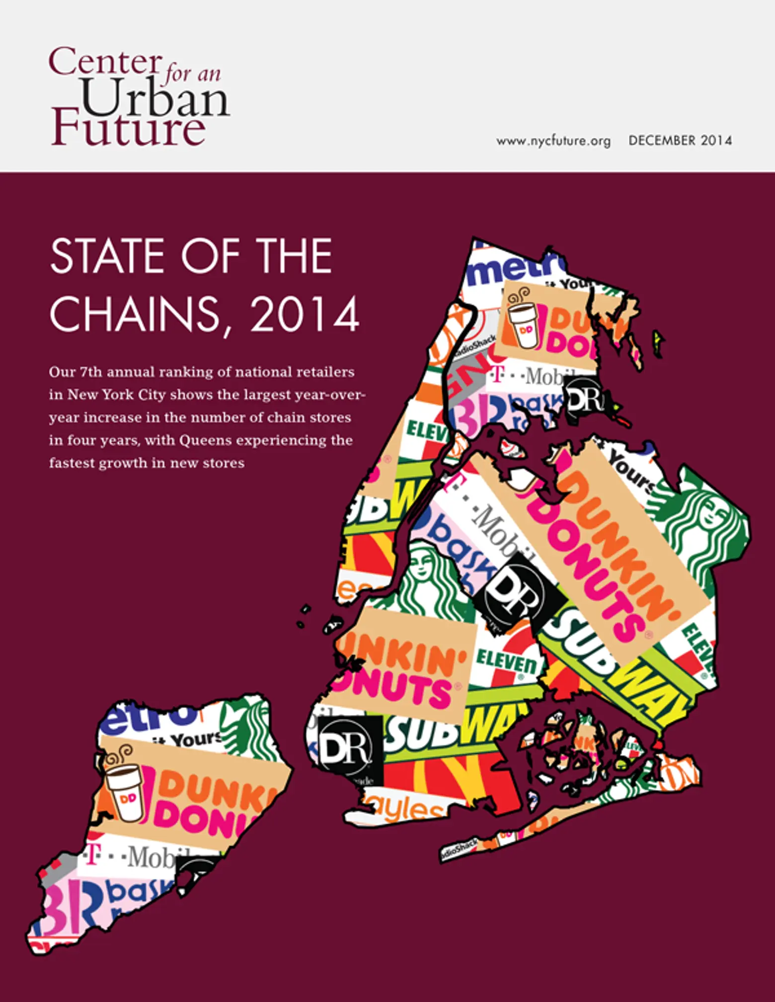State of the Chains 2014, Center for an Urban Future, NYC chain stores