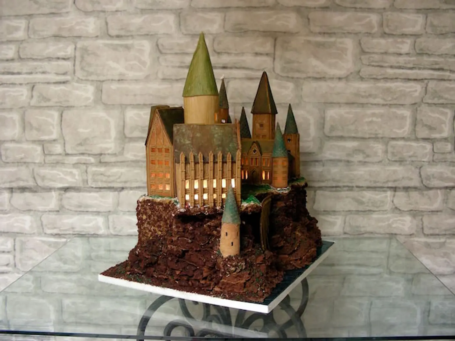 gingerbread, hogwarts, Harry Potter, holiday