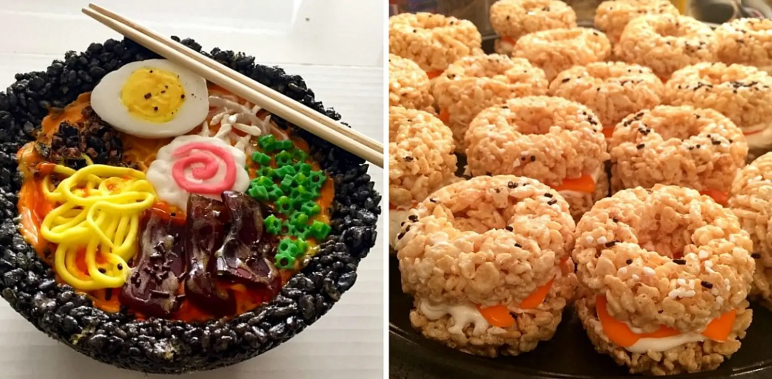Misterkrisp, Rice Krispies Treats, Jessica Siskin, food art, edible art