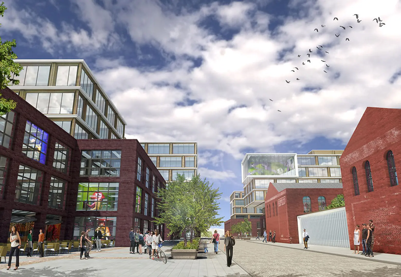 Red Hook Innovation District, Estate Four, NBBJ Architects