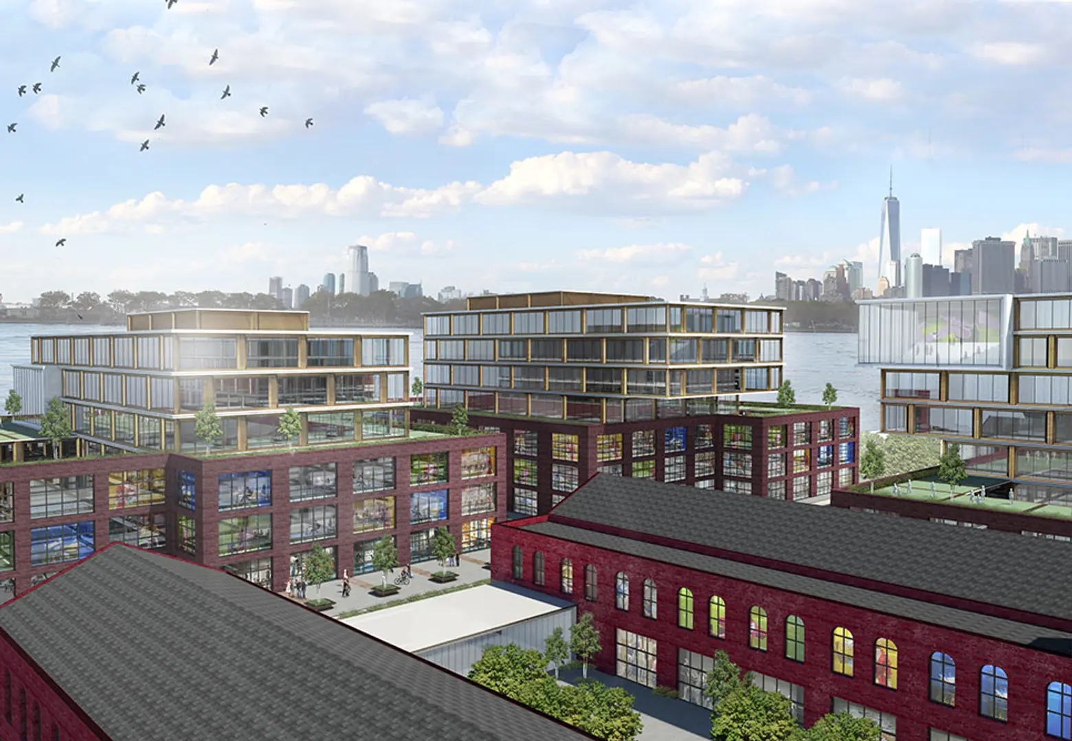 Red Hook Innovation District, Estate Four, NBBJ Architects