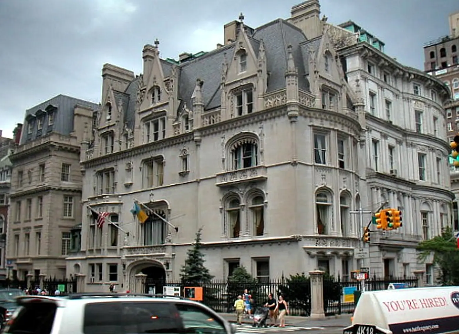 Fletcher-Sinclair Mansion, 2 East 79th Street, Ukrainian Institute of America