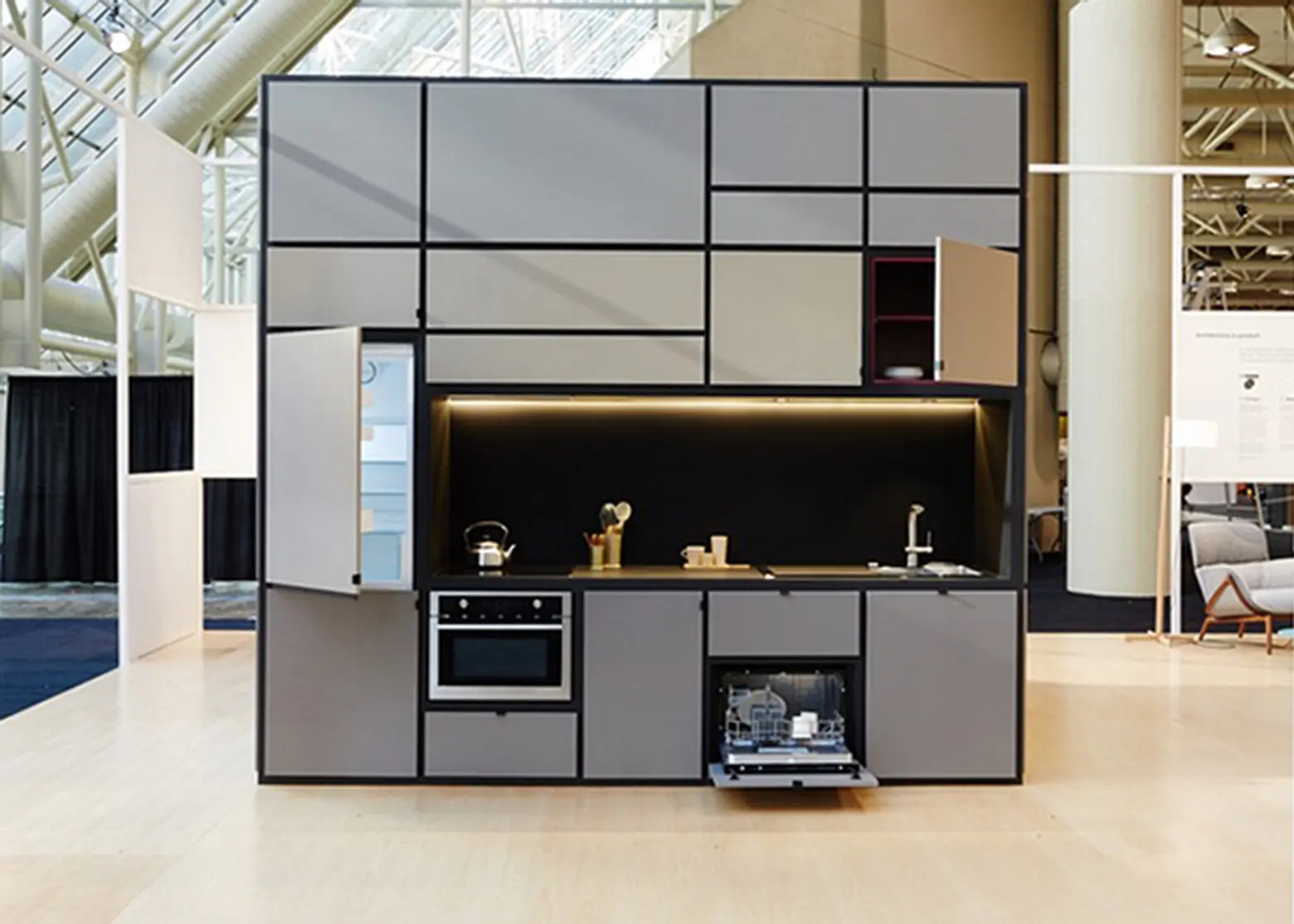 Cubitat: Sleek Plug-and-Play Unit Shelters a Kitchen, Bathroom, Bedroom and  Living Room in One Cube