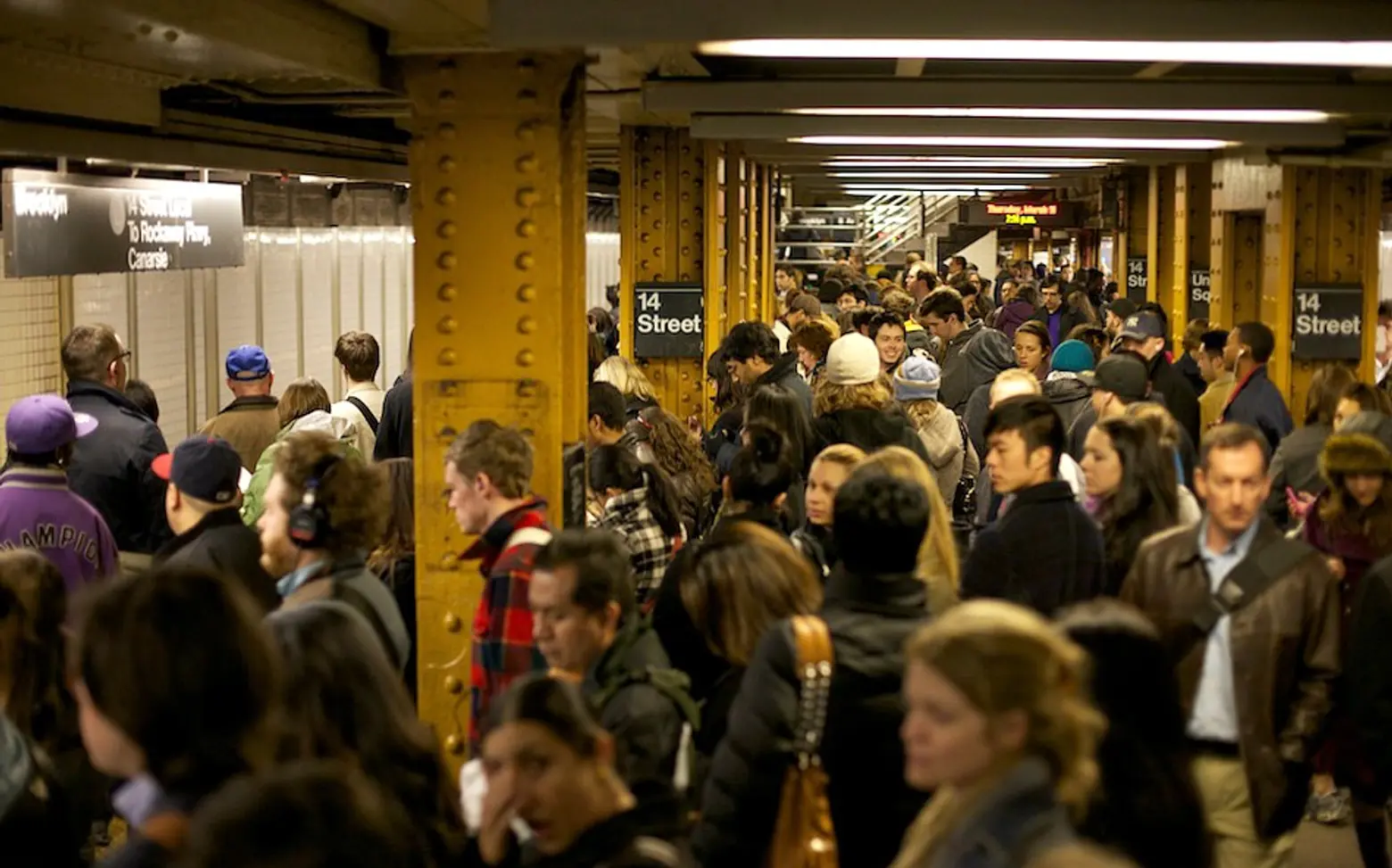 NYC subway commute