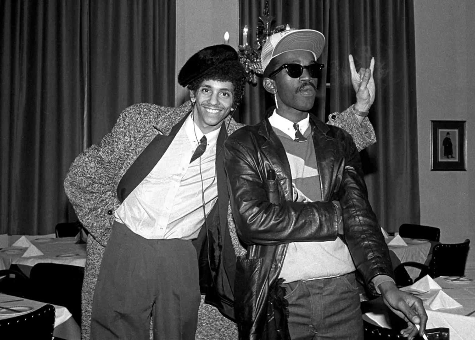 Rammellzee and Fab 5 Freddy. 1982. Photographer: Janette Beckman 