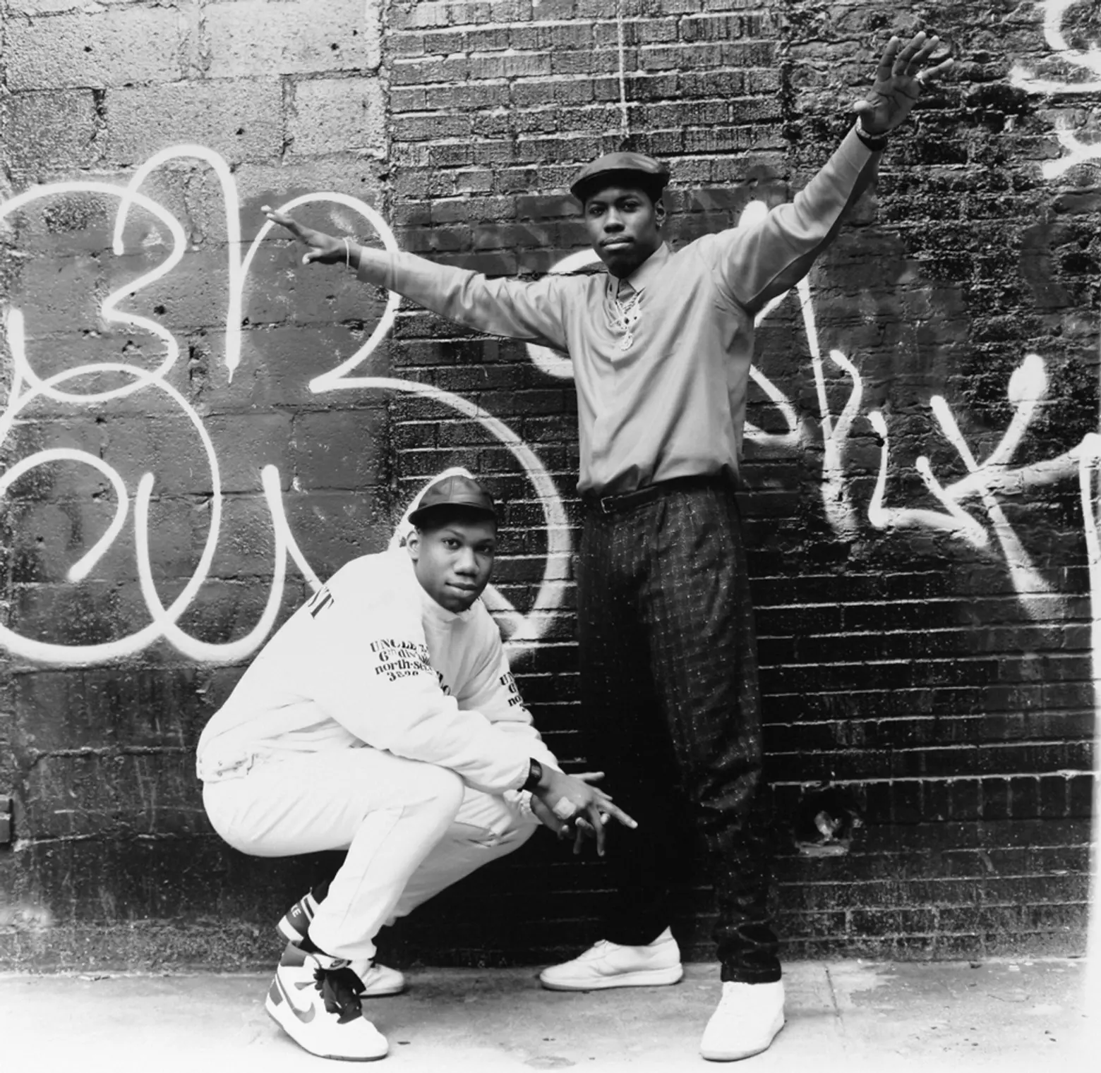 Boogie Down Productions: KRS-One and Scott La Rock. 1987. Photographer: Janette Beckman