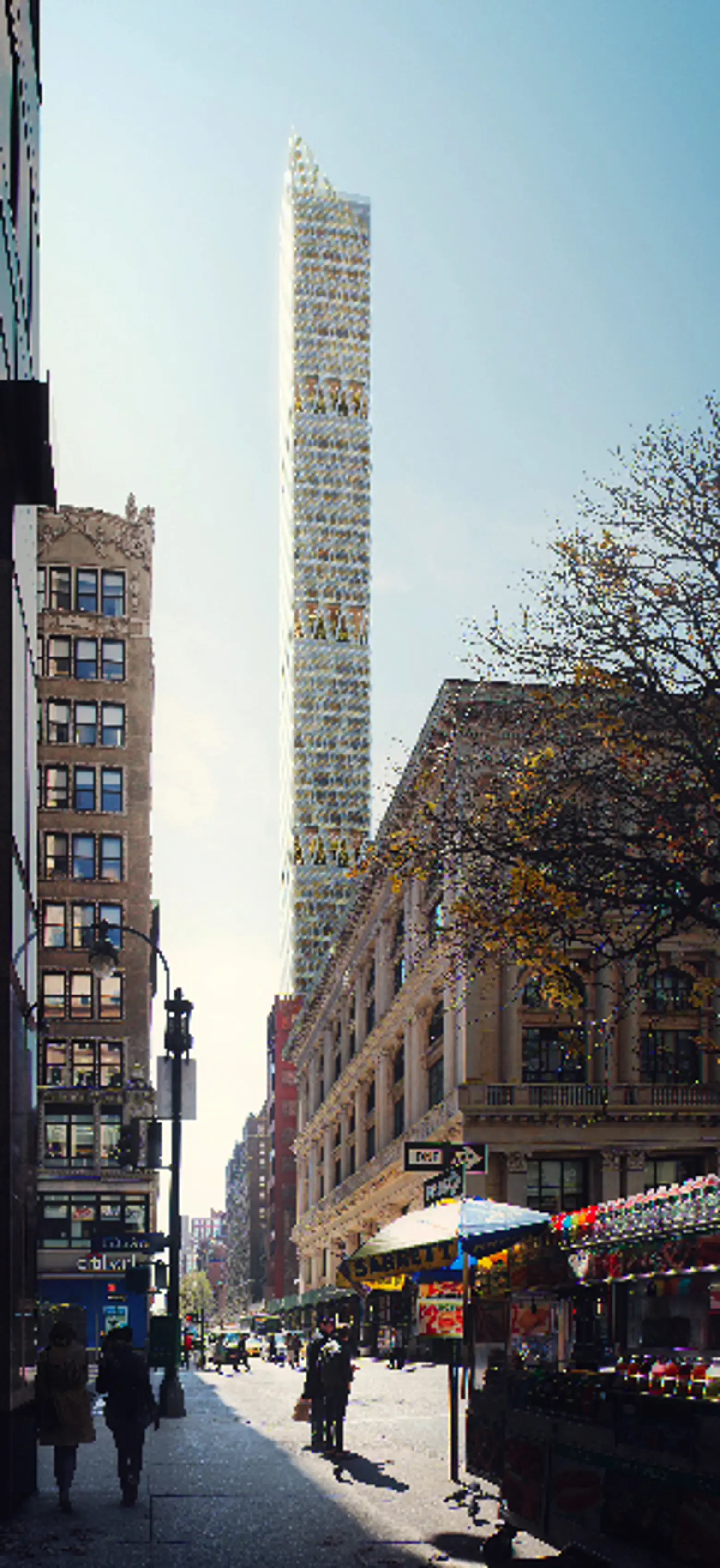 perkins will 700 foot 37th street tower