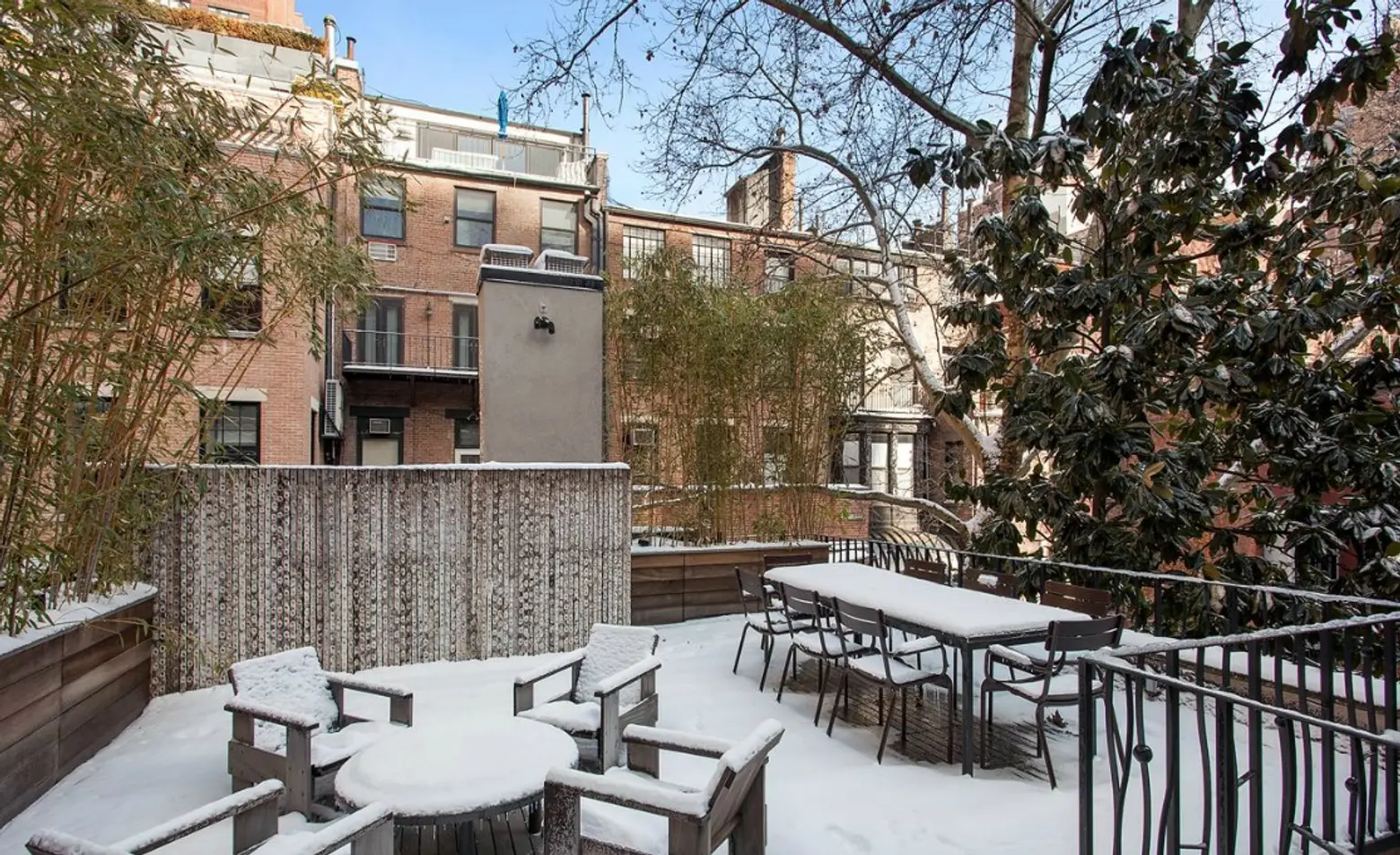 7 East 9th Street, combined duplex units, private outdoor terraces, two master suites