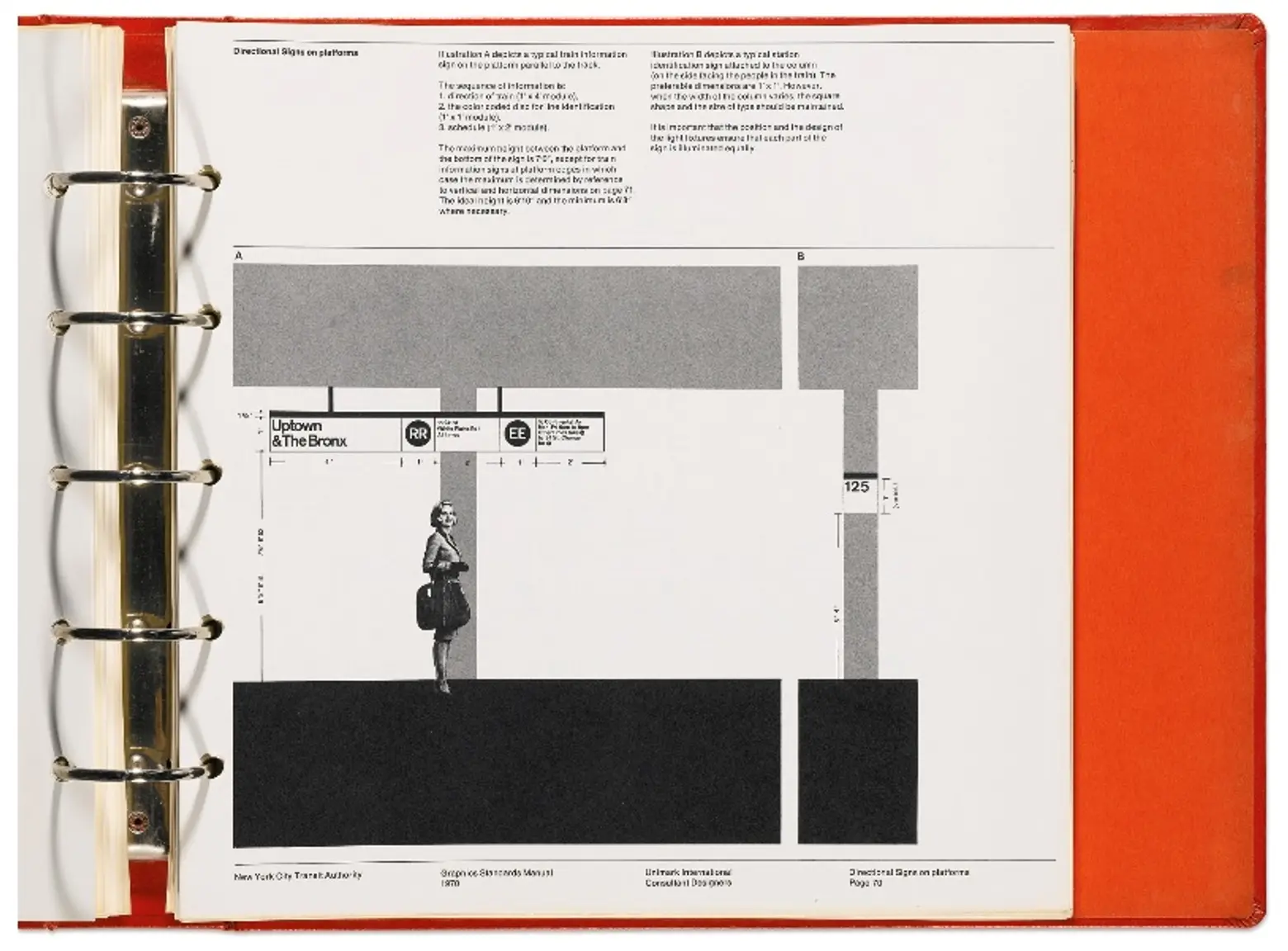 Massimo Vignelli, Bob Noorda, NYC Transit Authority Graphics Standards Manual