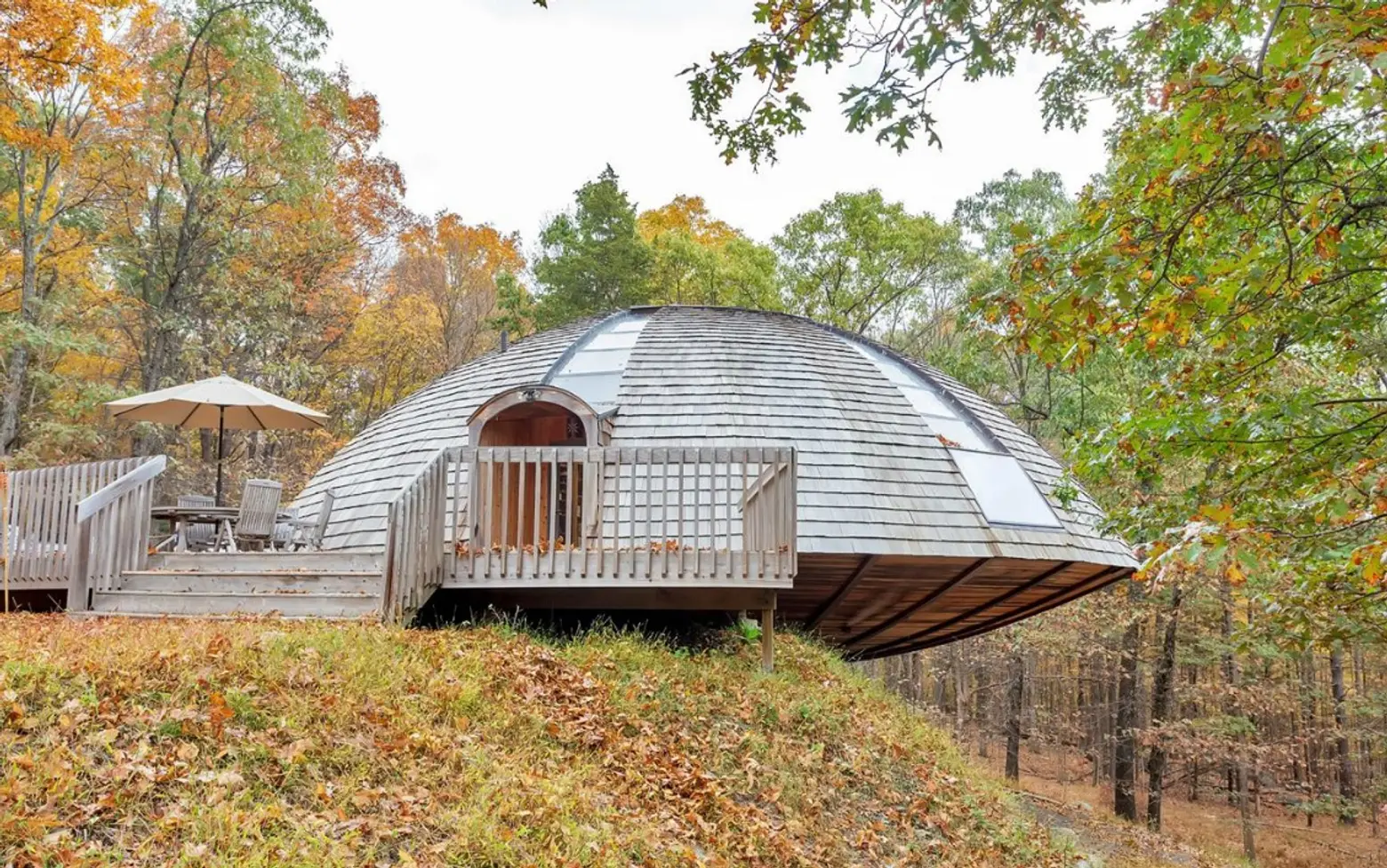16 Canaan Road, geodesic dome home, New Paltz real estate, Domespace