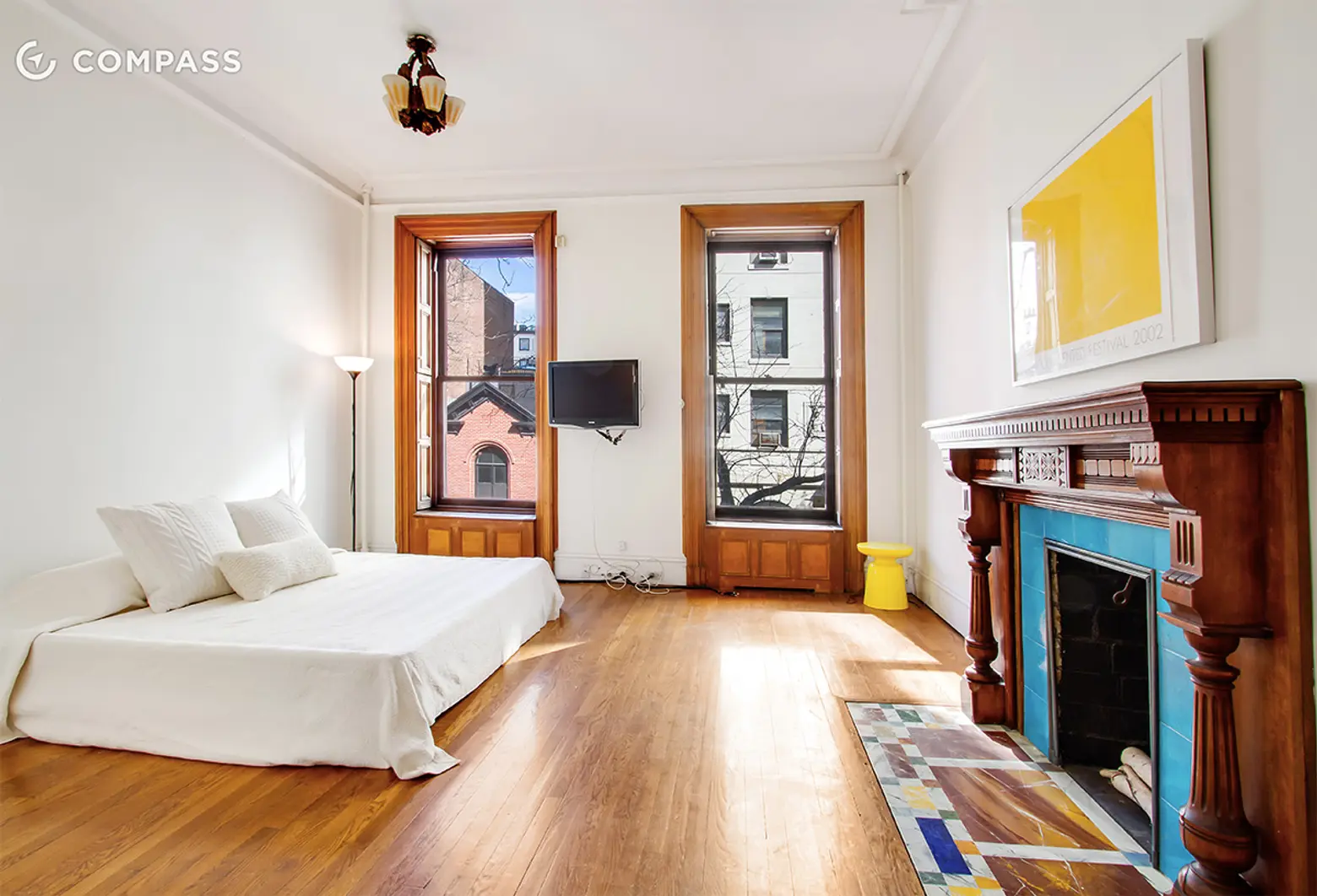 188 Columbia Heights, bedroom, co-op, Brooklyn Heights