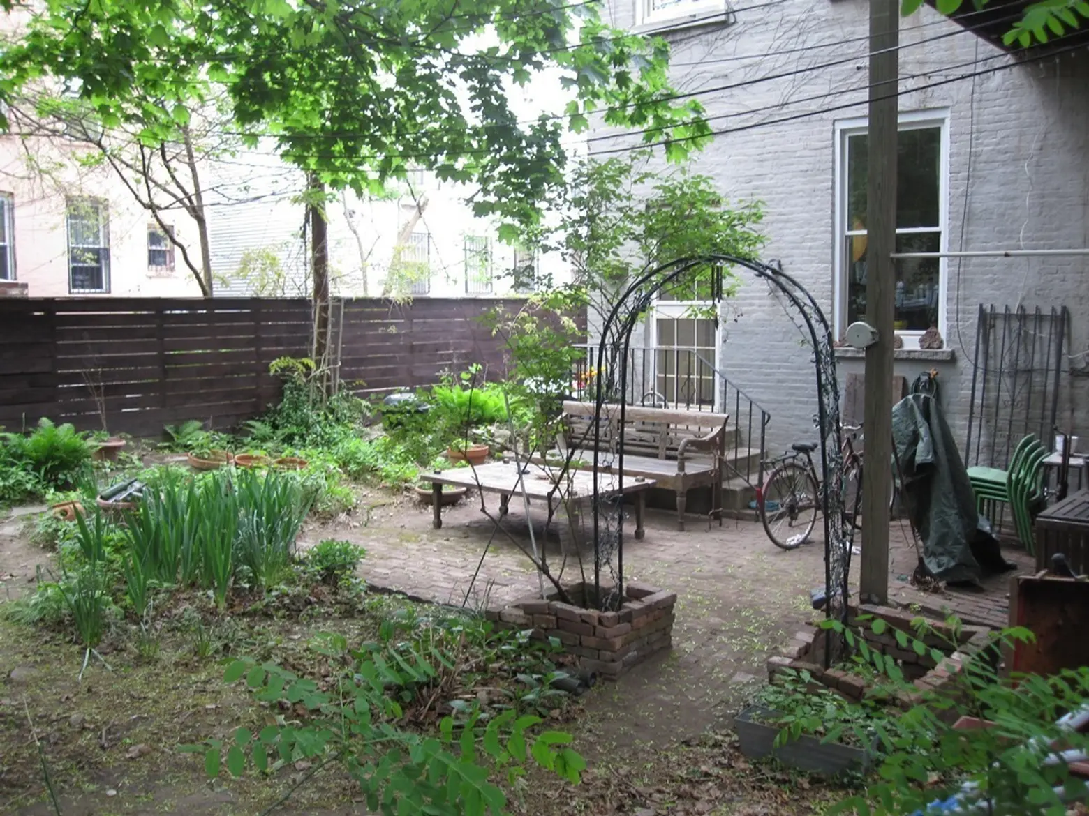 110 Clinton Avenue, garden, apartment, Brooklyn