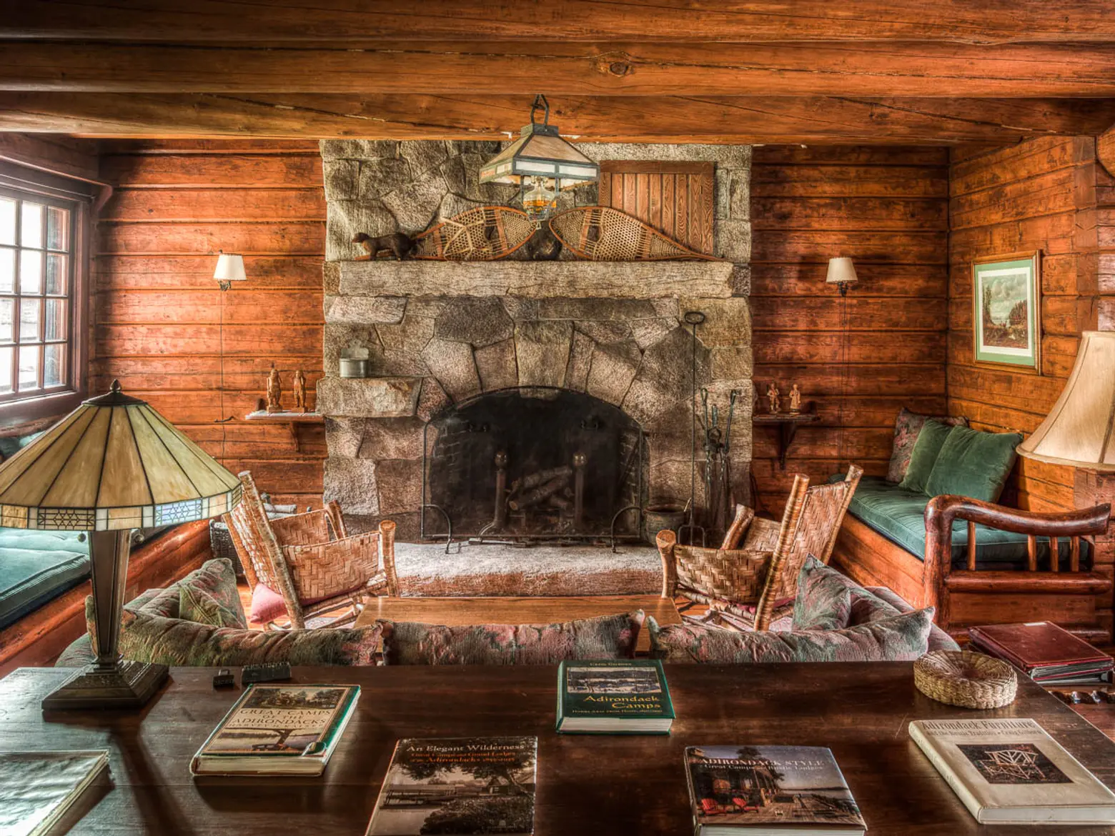 Camp Uncas, Adirondacks historical homes, JP Morgan vacation home