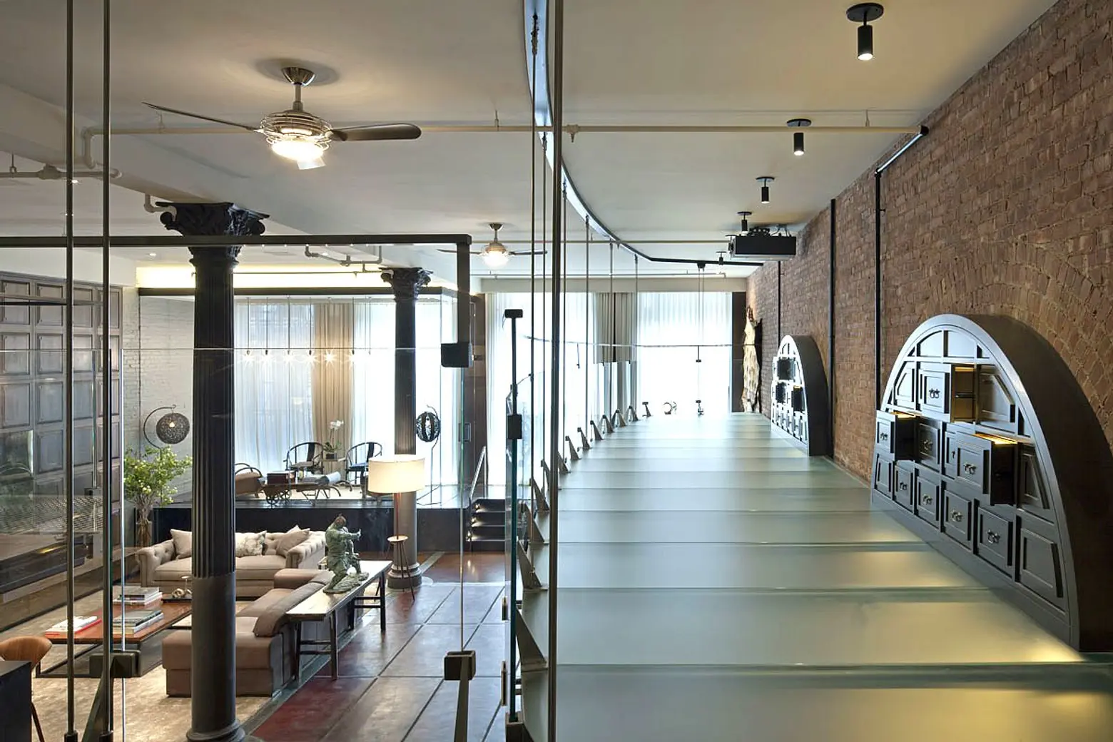 DHD Interiors, Crosby Street Loft, NYC interior design, Soho loft