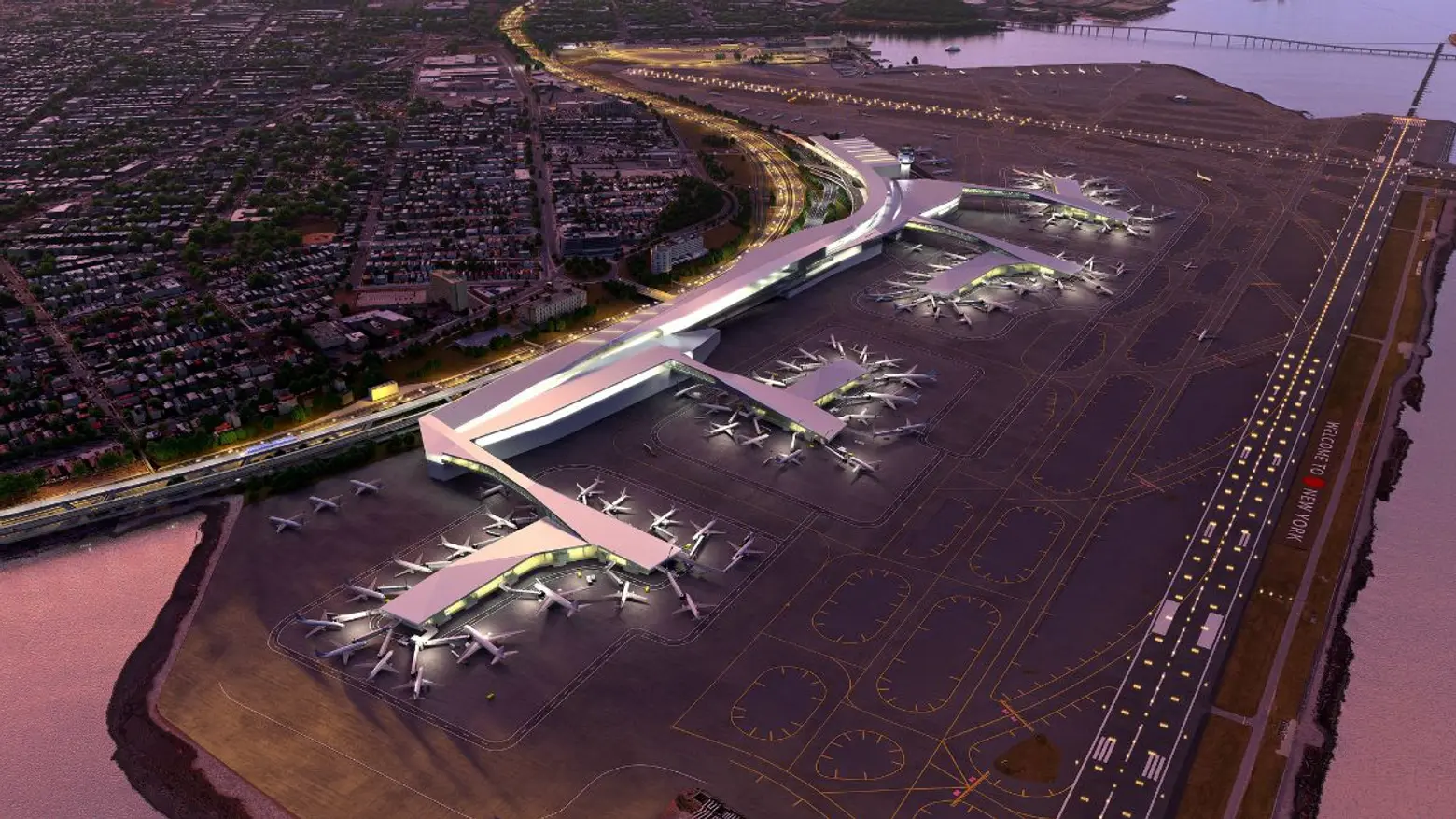 LaGuardia Airport renovation, NYC airports, Queens development, Governor Cuomo