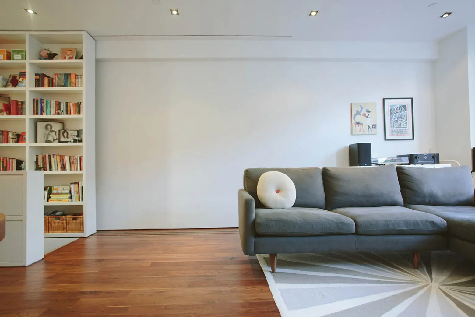 raad studio, living room, noho duplex, renovation 