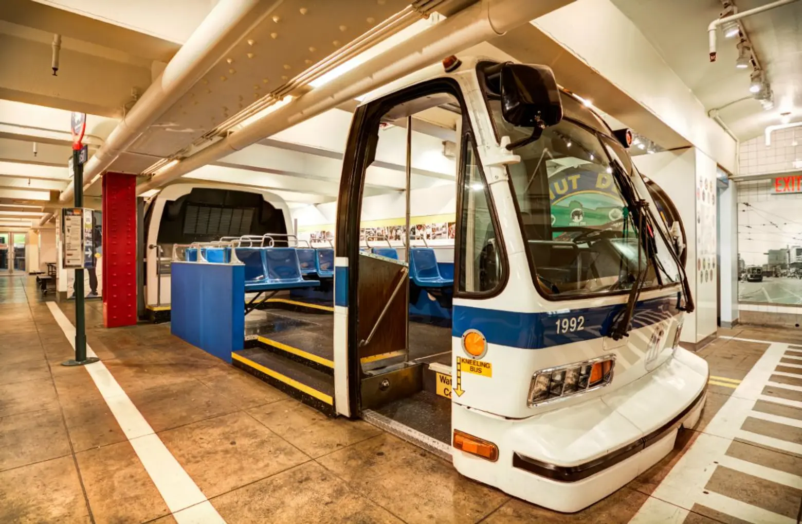 New York Transit Museum, vintage NYC buses, transportation history, Brooklyn museums
