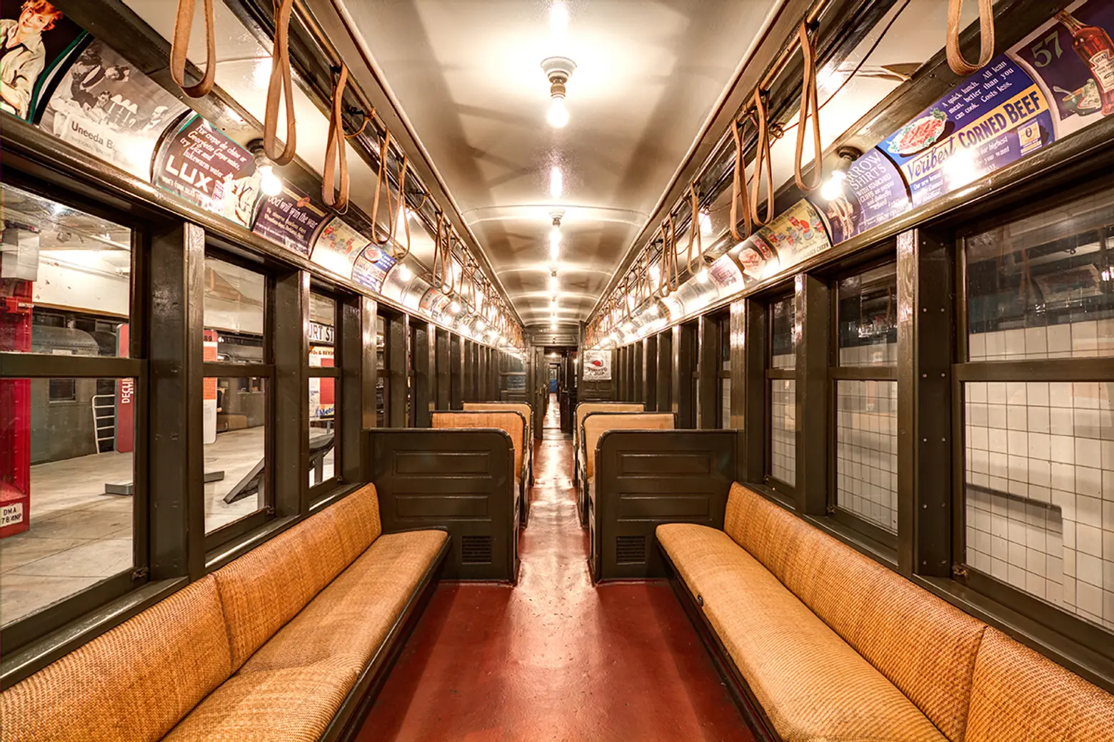 NYC BRT, New York Transit Museum, vintage subway cars, Brooklyn museums, history of NYC subway