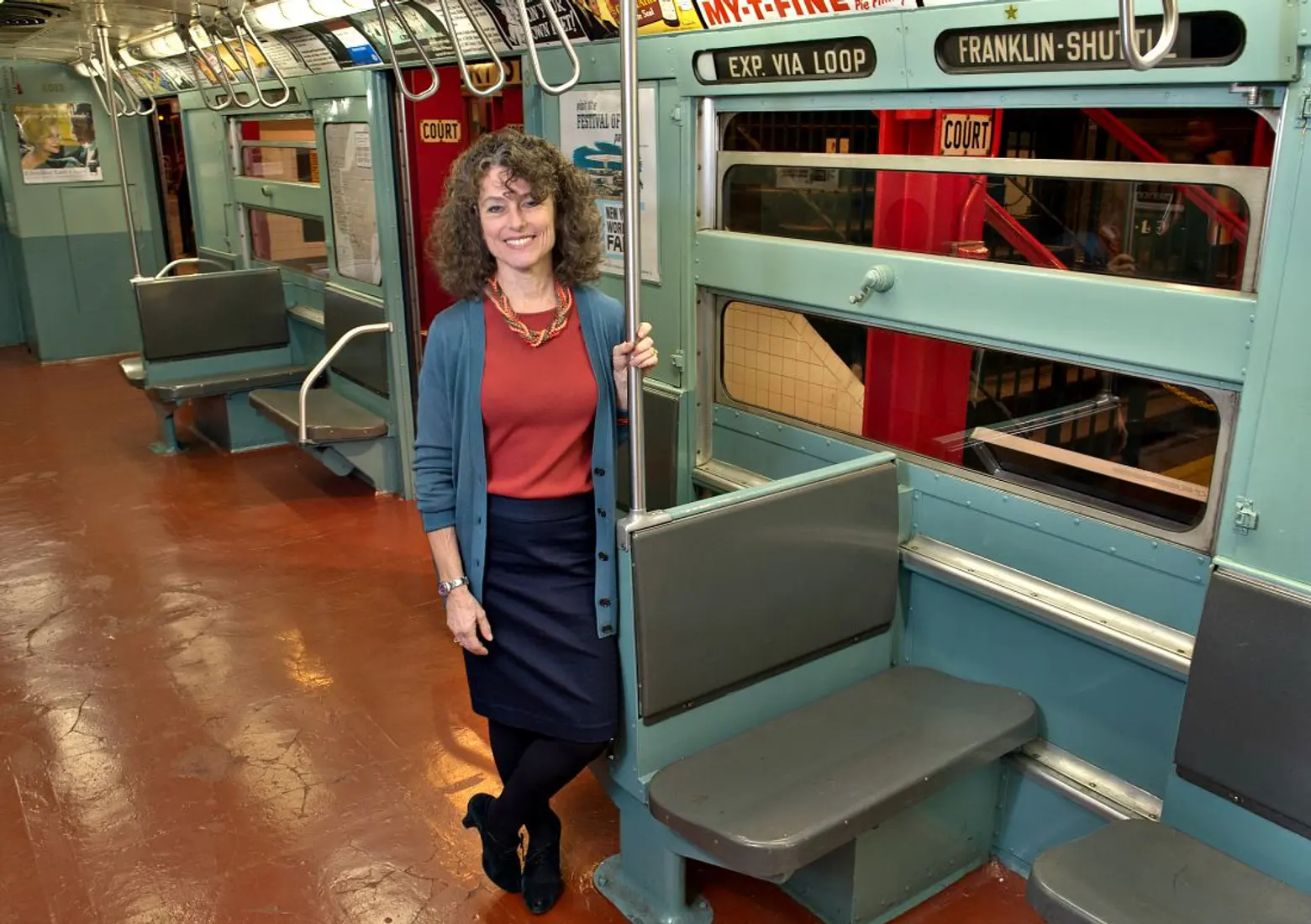 New York Transit Museum, NYC transportation history, Brooklyn museums, vintage subway cars, Gabrielle Shubert