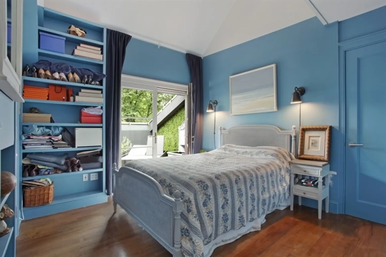 215 Degraw 4a Blue Bedroom