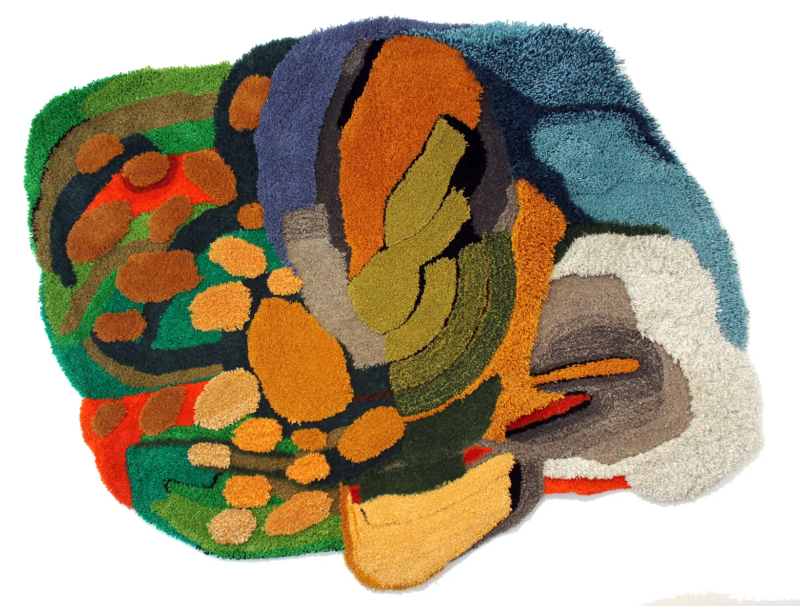 colorful rugs, graffiti rugs, JONATHAN JOSEFSSON 