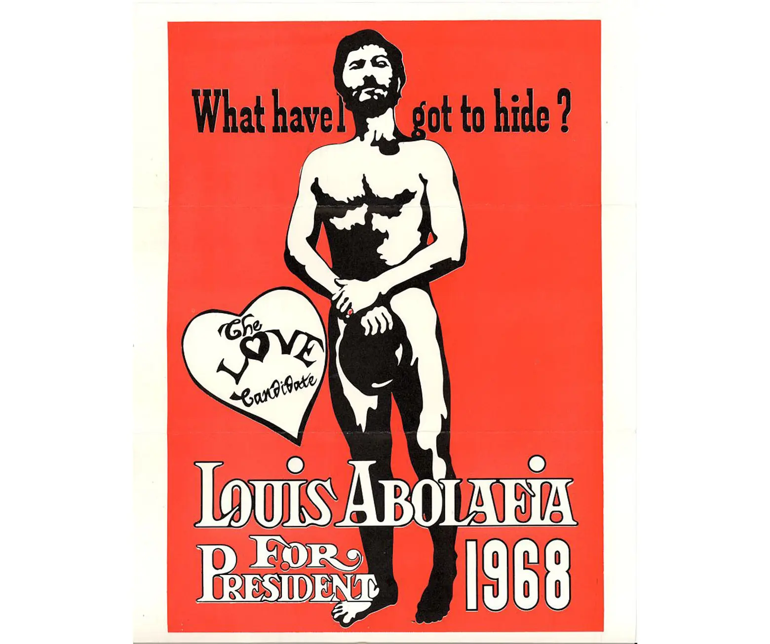  Louis Albolafia for president, Louis Albolafia, strangest presidential candidates 